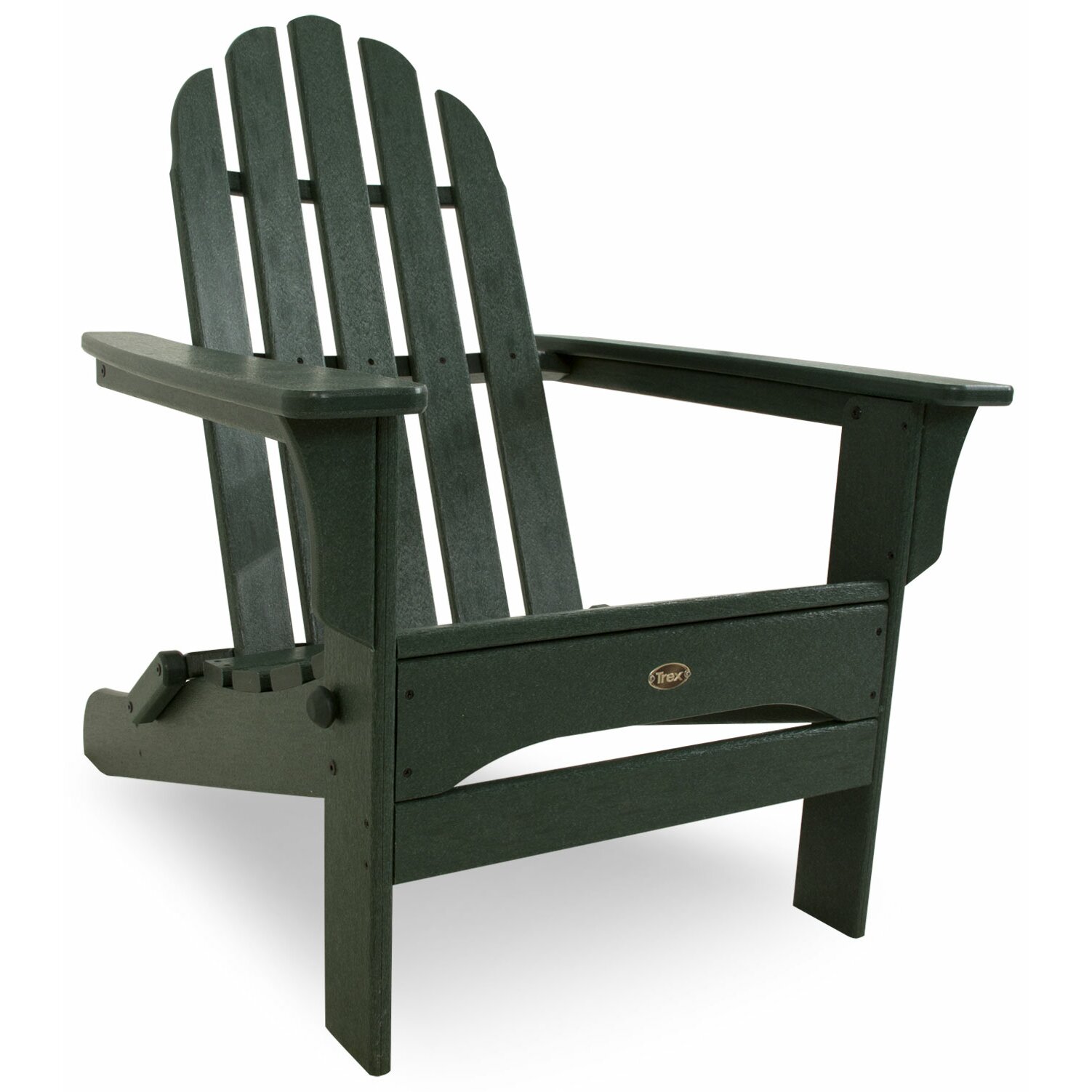 Trex Outdoor Trex Outdoor Cape Cod Adirondack Chair and Footstool Set