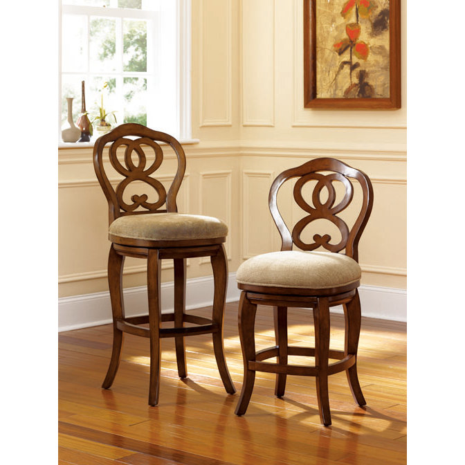 Hammary Hidden Treasures 24" Swivel Bar Stool & Reviews Wayfair