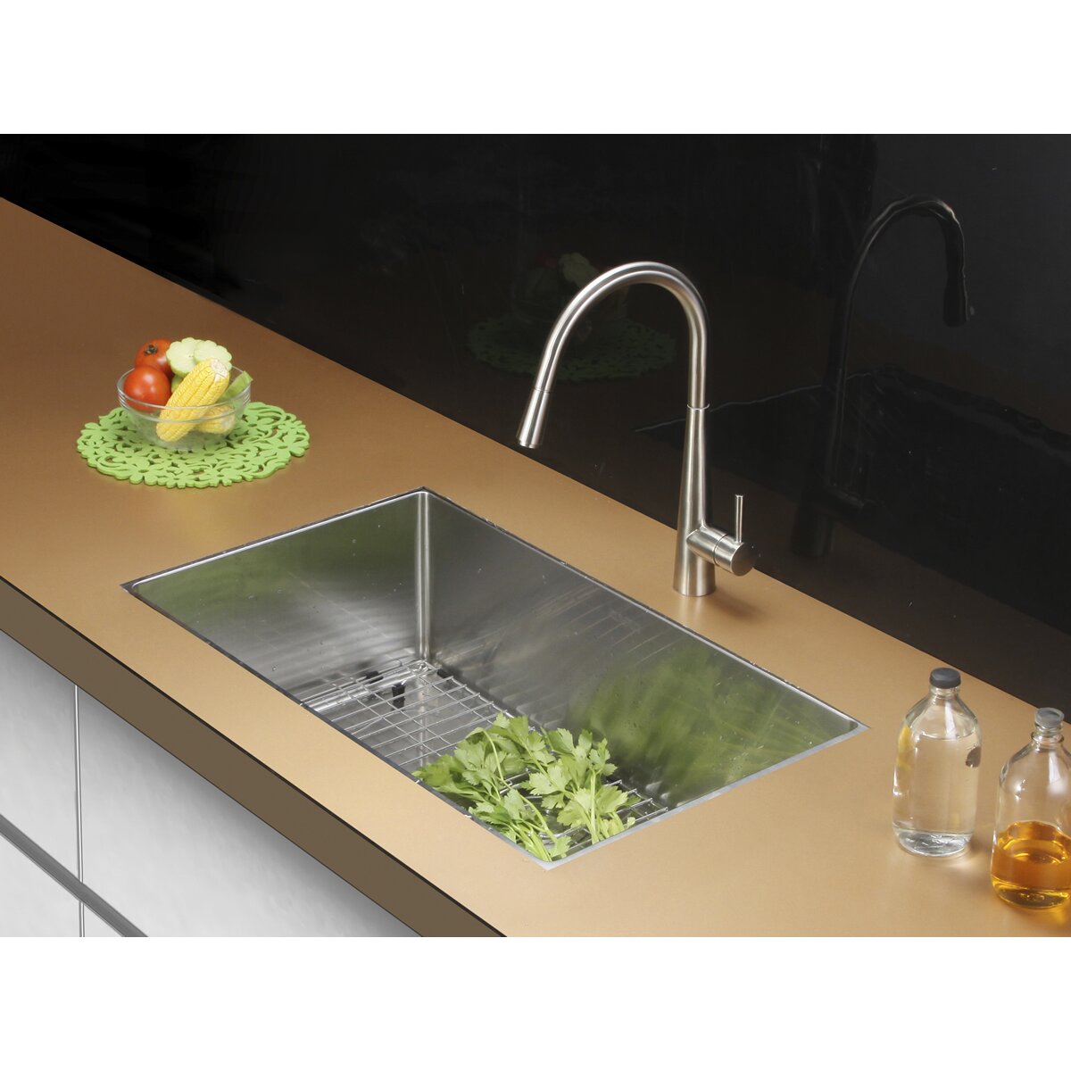 Ruvati 32" x 19" Kitchen Sink with Faucet & Reviews