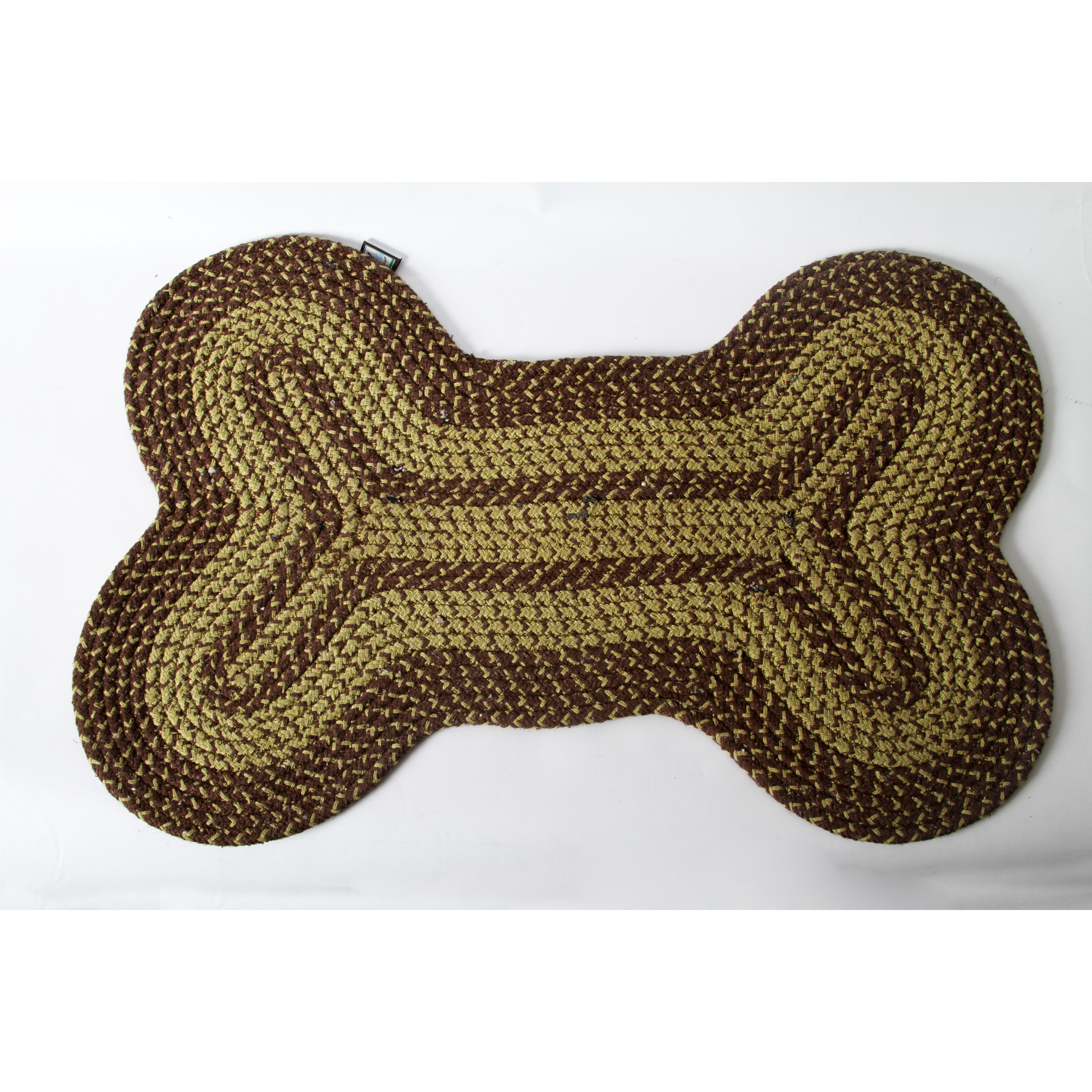 DEI Lucky Dog Bone Braided Area Rug & Reviews Wayfair