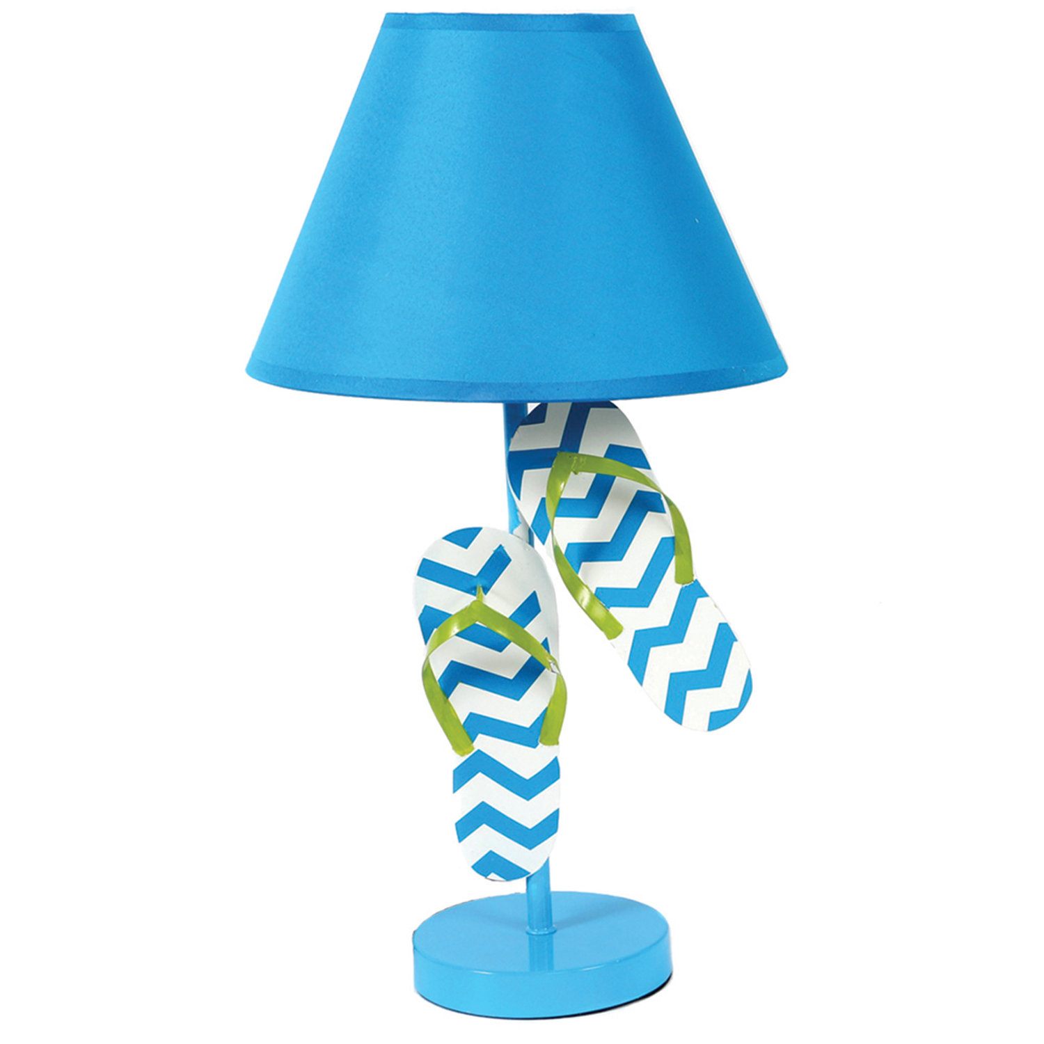 DEI Flip Flop Chevron Pattern 20.25" Table Lamp & Reviews Wayfair