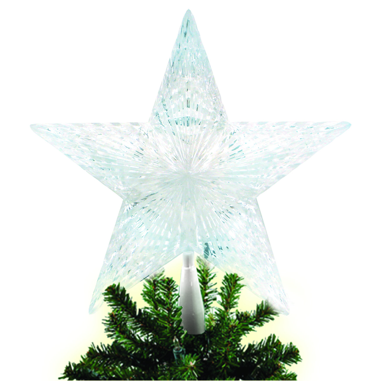 brite star 10 light pentagram star led tree topper brite star 10 light pentagram star led tree topper