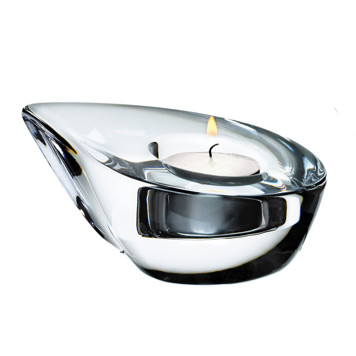 Orrefors Drop Crystal Tealight Holder & Reviews Wayfair