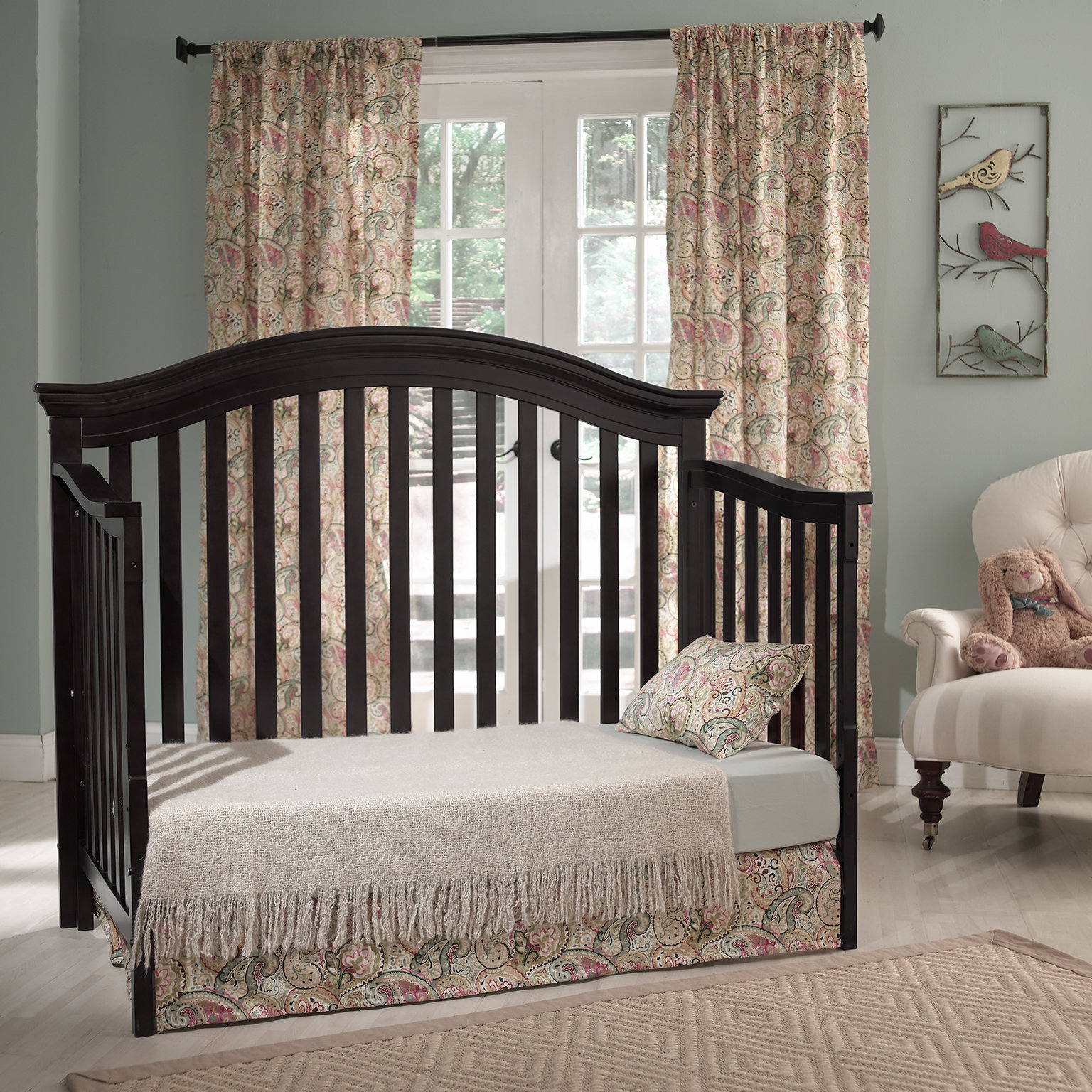 Muniré Rhapsody Lifetime 4in1 Convertible Crib & Reviews Wayfair