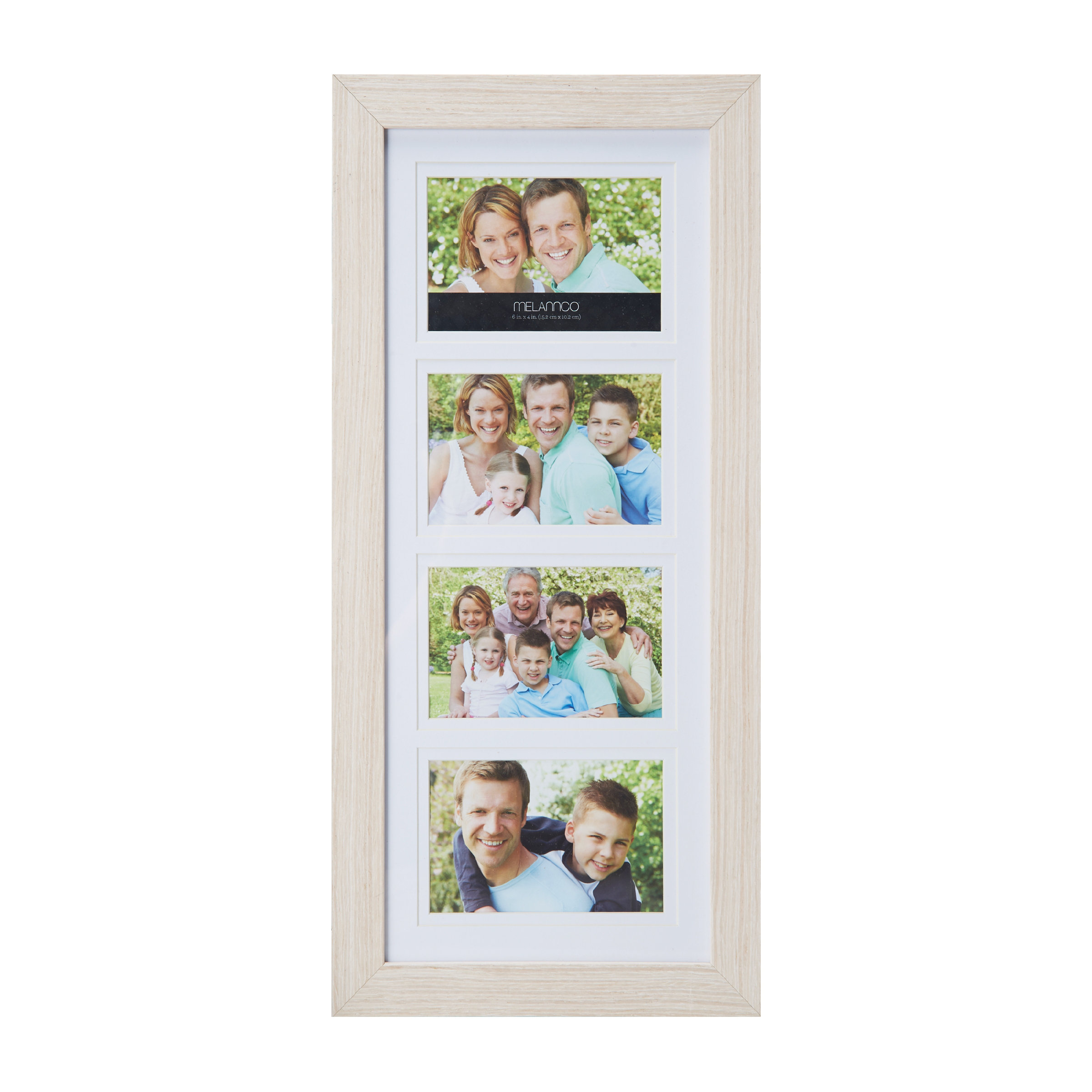 Melannco 4 Opening Wood Collage Picture Frame & Reviews | Wayfair