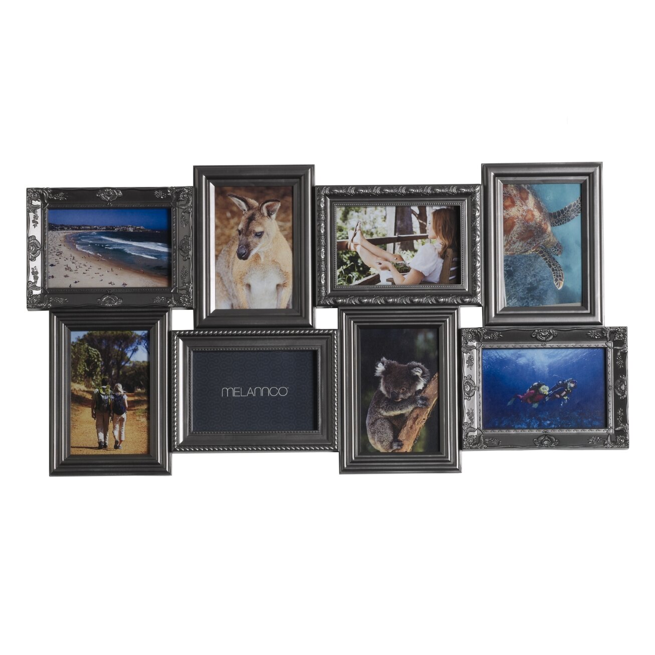 Melannco 8 Opening Multi-Profile Collage Picture Frame & Reviews | Wayfair