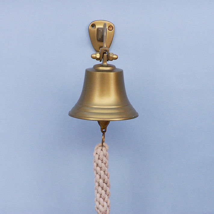 Handcrafted Nautical Decor Hanging Ship's Bell Wall Décor & Reviews