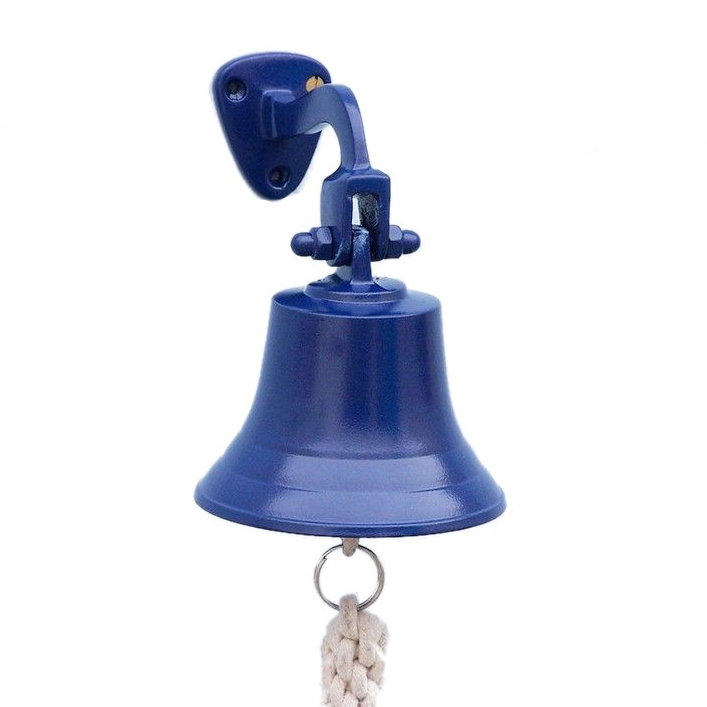 Handcrafted Nautical Decor Hanging Ship's Bell Wall Décor & Reviews