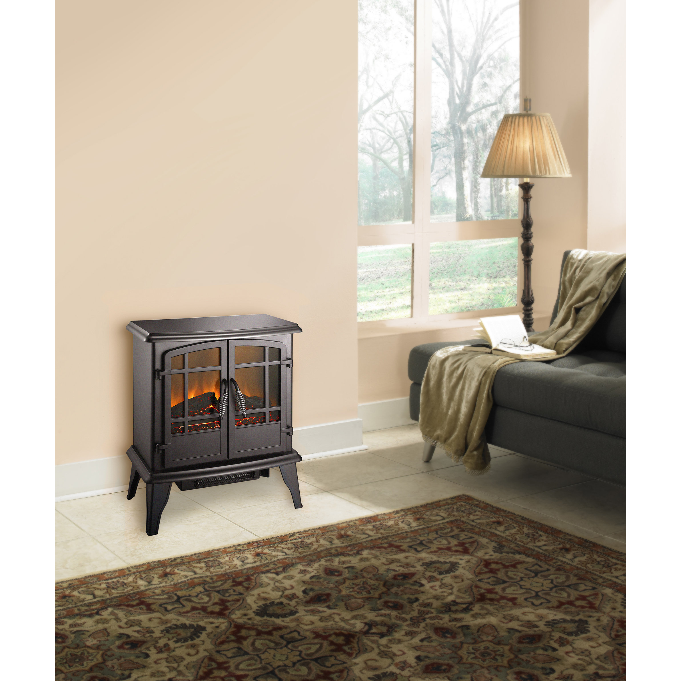 Pleasant Hearth 400 Square Foot Wood Stove Heater & Reviews Wayfair