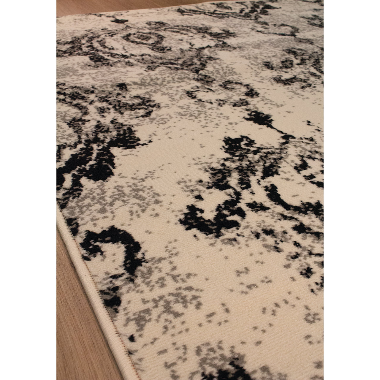 Kalora Logan Black/Cream Area Rug Wayfair