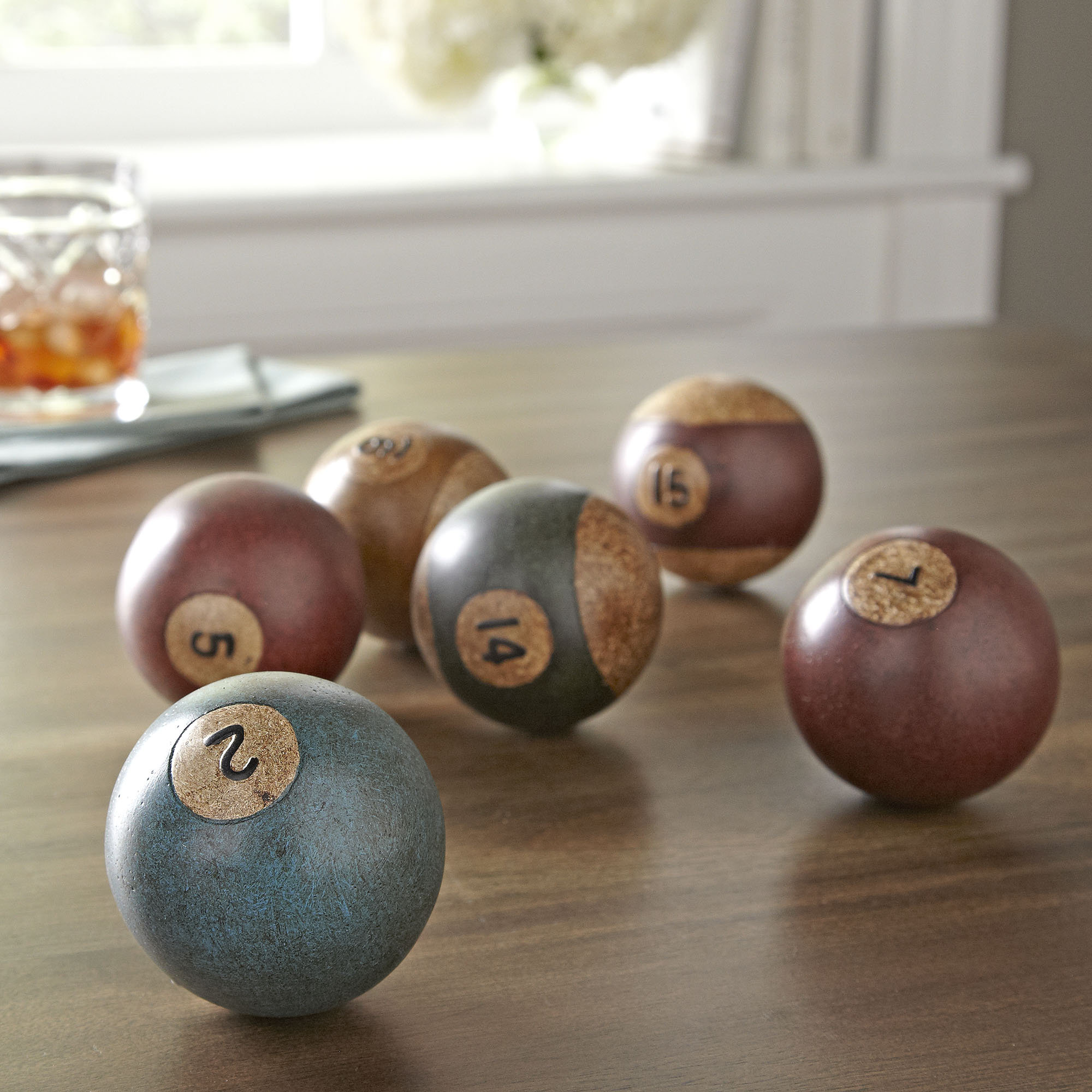 birch lane antiqued billiard balls reviews wayfair birch lane antiqued billiard balls reviews wayfair