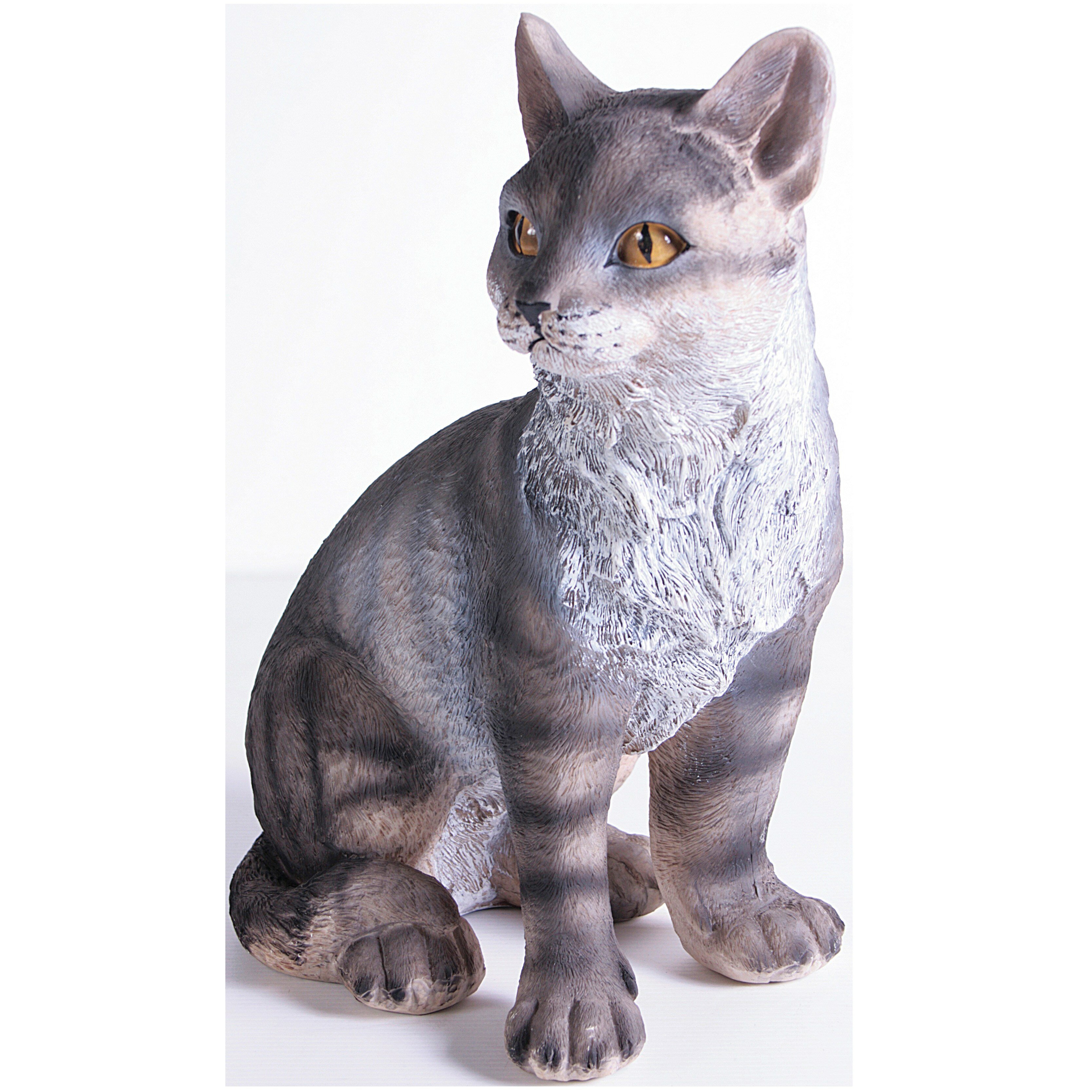 KelKay Cat Sitting Statue & Reviews | Wayfair