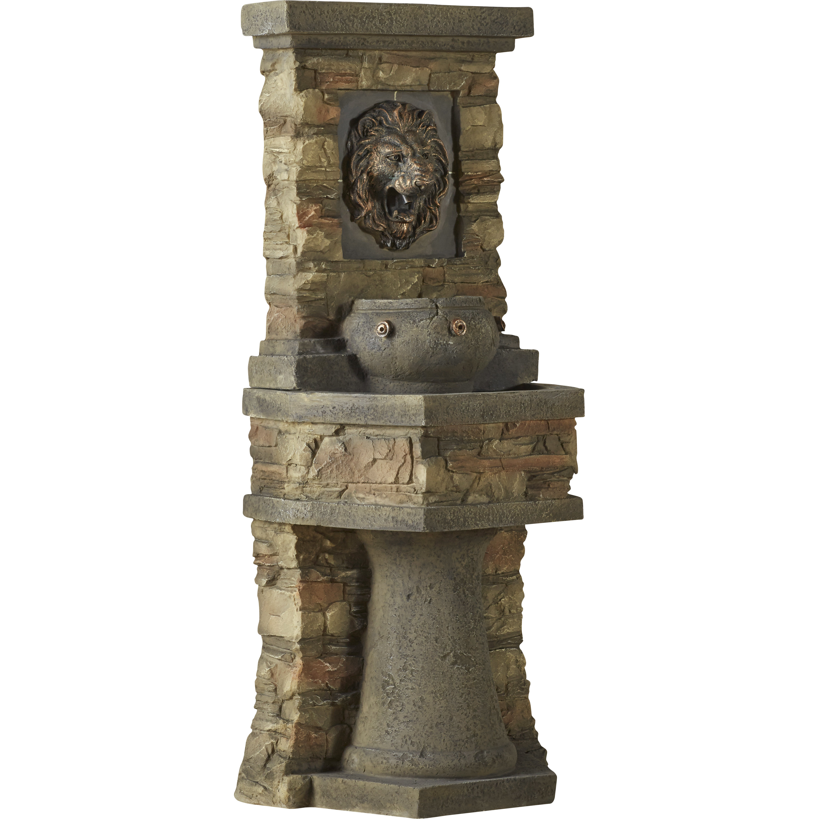 Jeco Inc. Lion Head Outdoor/Indoor Water Fountain & Reviews Wayfair