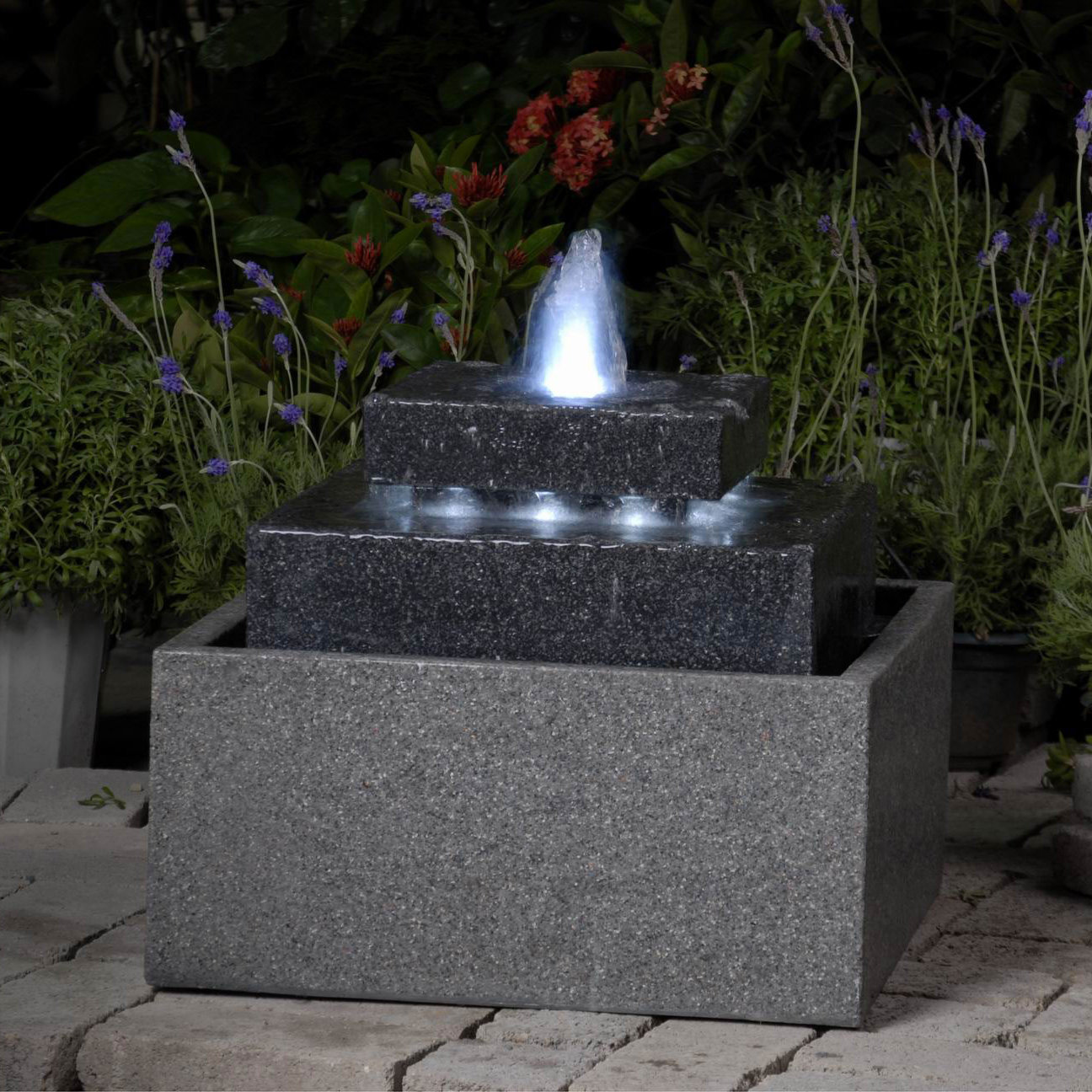 Jeco Inc. Polyresin and Fiberglass Tiered Fountain Wayfair