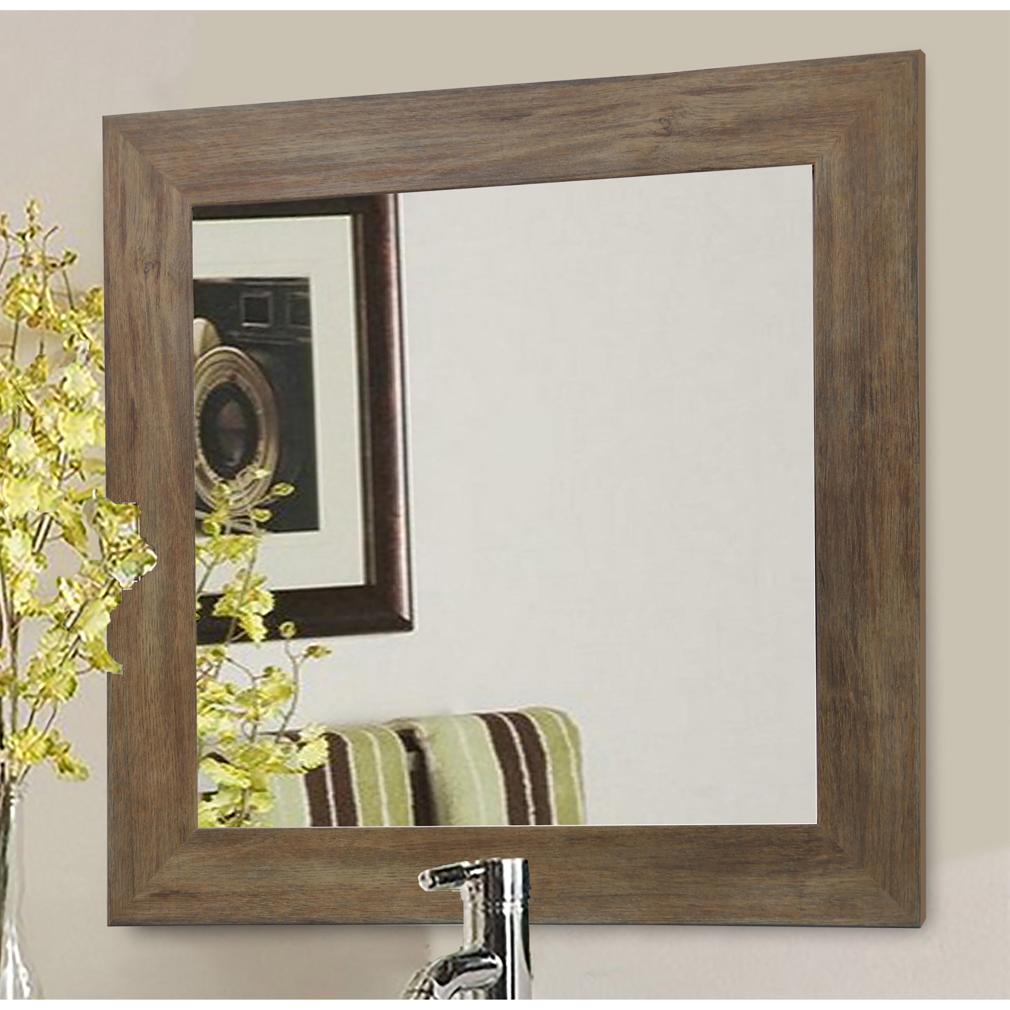 Rayne Mirrors Barnwood Wall Mirror & Reviews Wayfair
