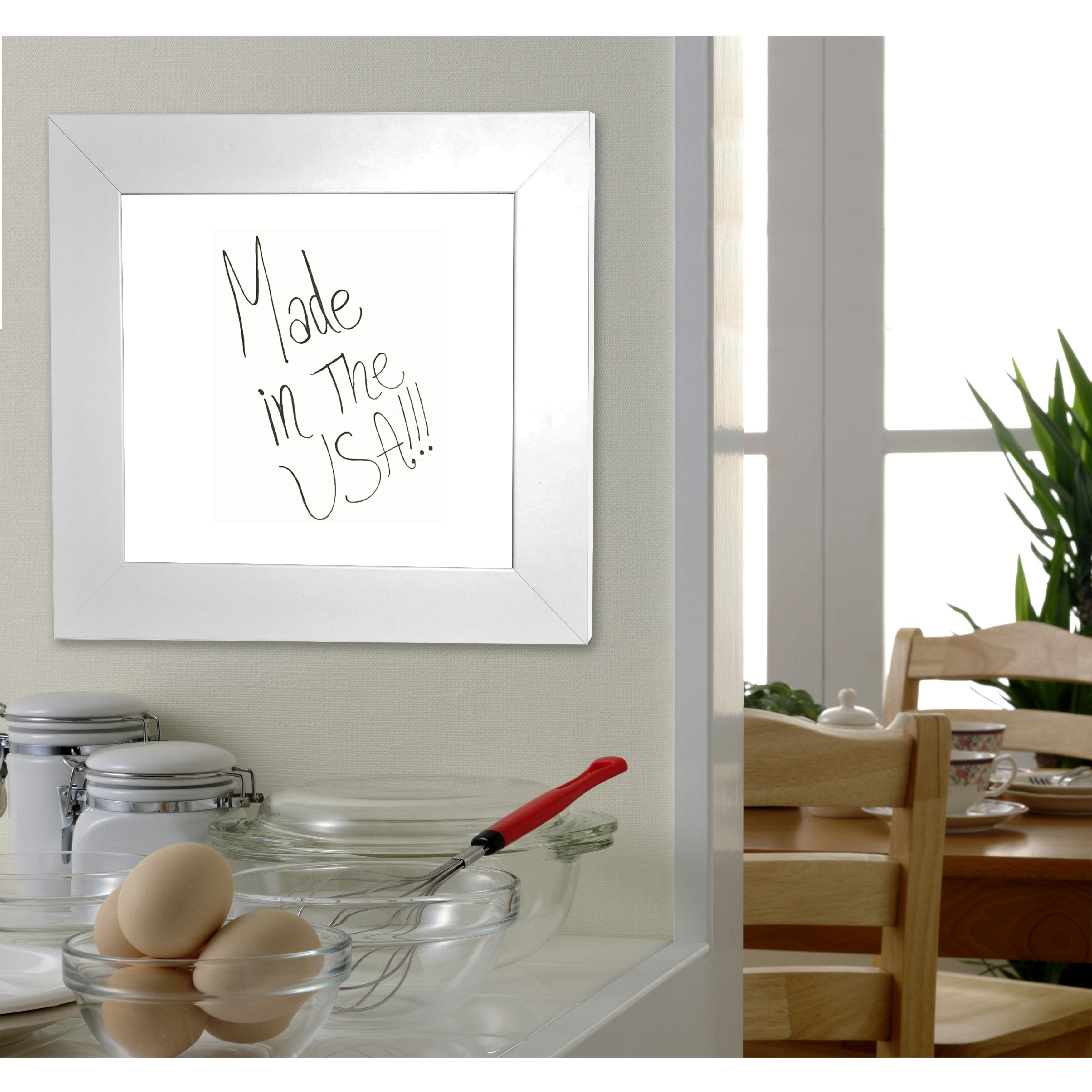 Rayne Mirrors Satin Wide Dry Erase Board Wayfair