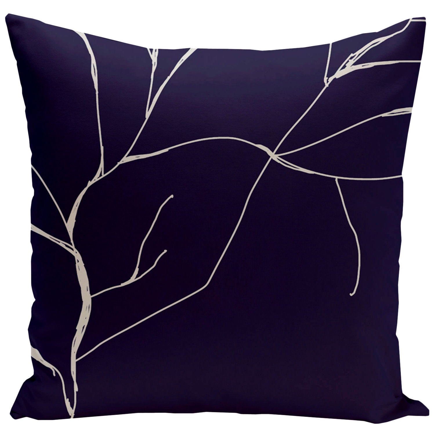 e by design Floral Polyester Throw Pillow & Reviews Wayfair