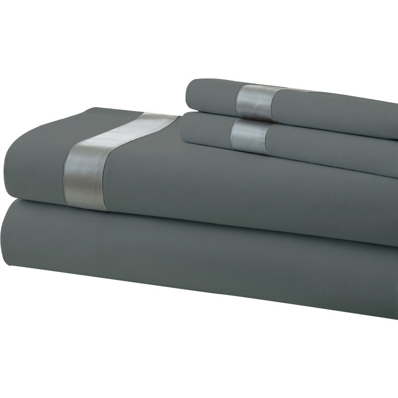 Amrapur Fine Linens 400 Thread Count Cotton Sheet Set & Reviews Wayfair