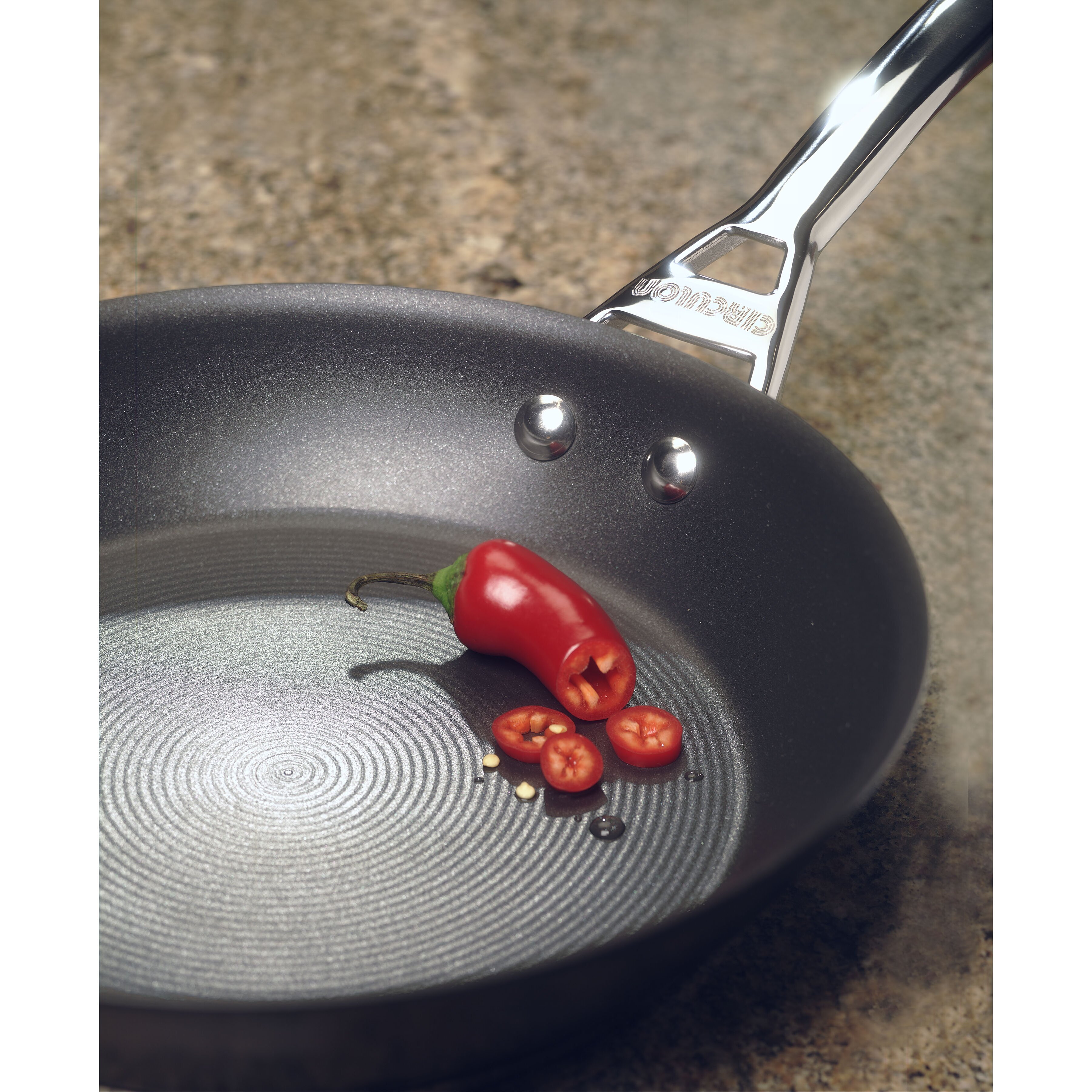 Circulon Circulon 2 Piece Induction Compatible Non Stick Frying Pan Set And Reviews Wayfair Uk