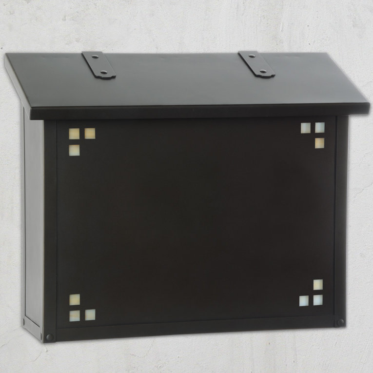 America's Finest Mailboxes Pasadena Wall Mounted Mailbox & Reviews