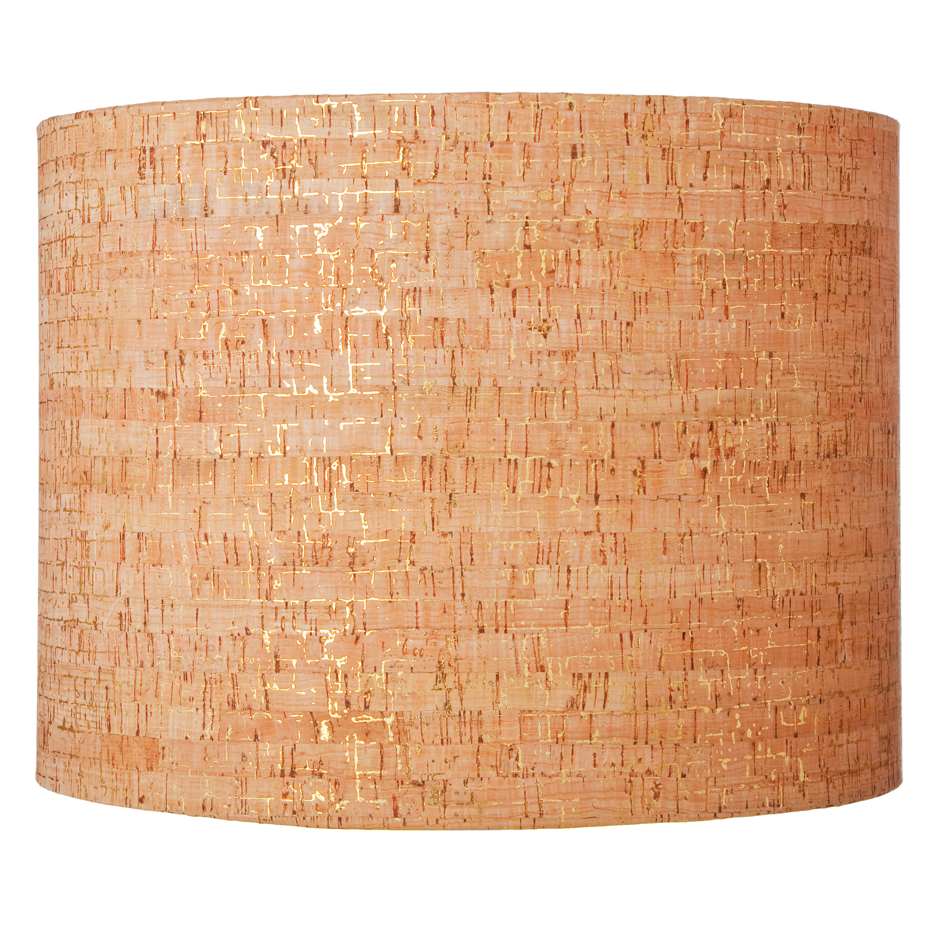 Ziqi Home 16" Natural Cork Drum Lamp Shade & Reviews Wayfair