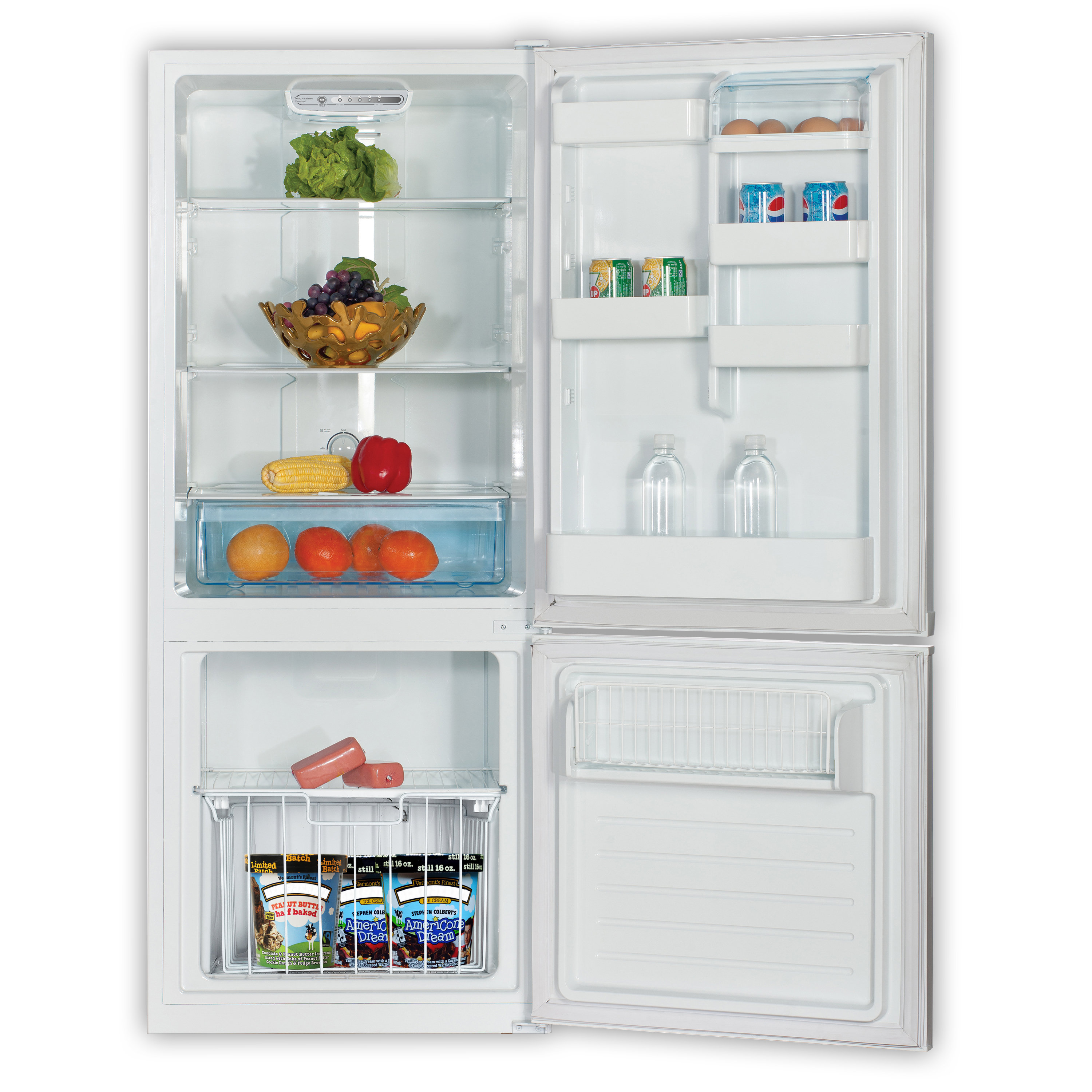 Equator Midea 10 cu. ft. Bottom Freezer Refrigerator Wayfair
