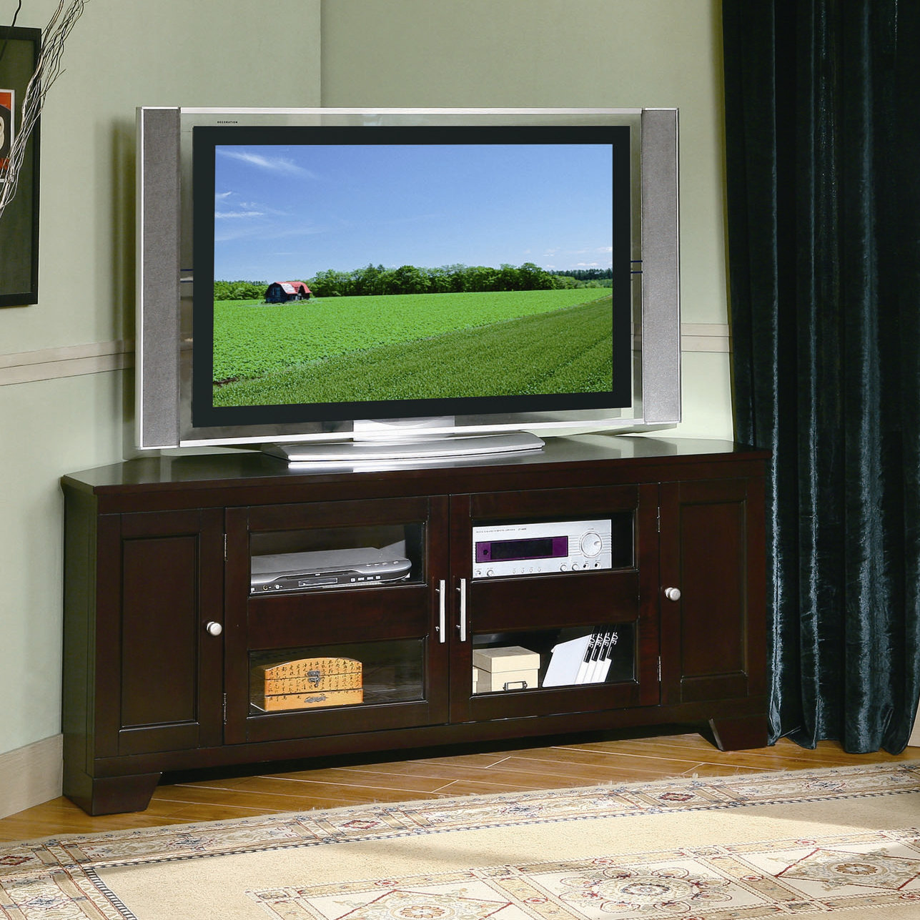 Woodhaven Hill Corner TV Stand & Reviews Wayfair.ca