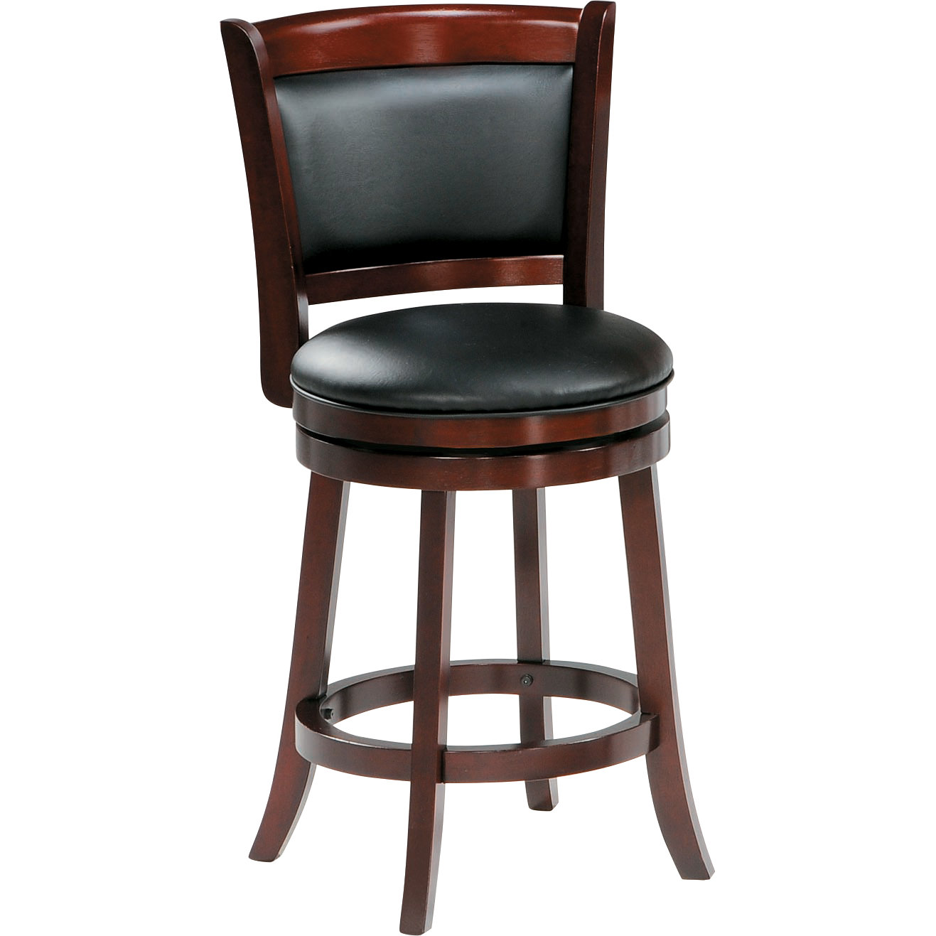 Woodhaven Hill 24 Swivel Bar Stool Reviews Wayfair   Woodbridge Home Designs 38 Swivel Bar Stool With Cushion 1131 24S 