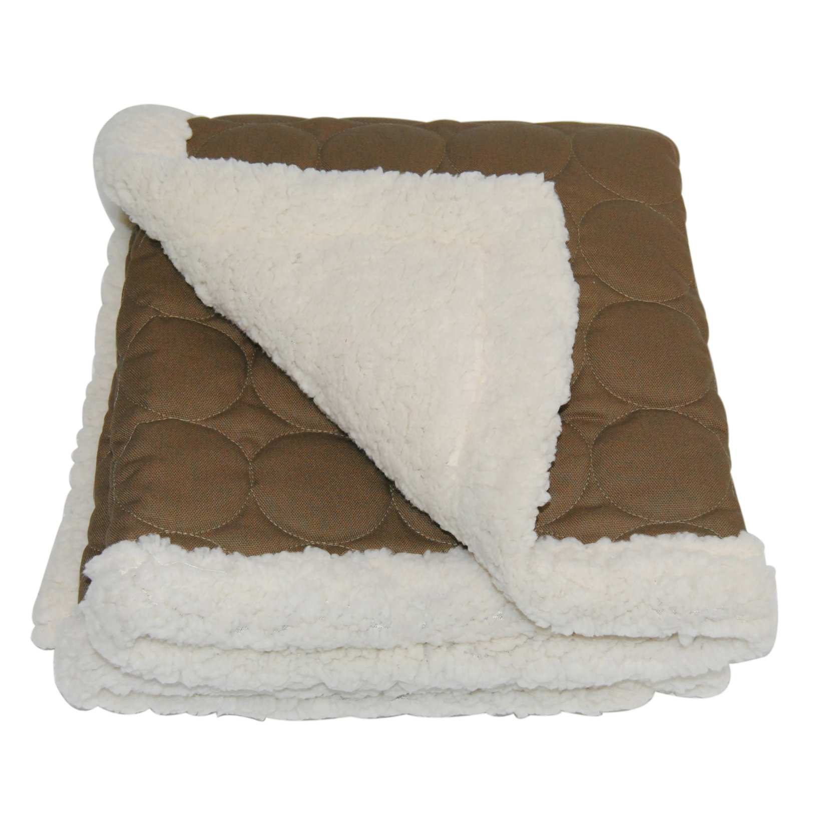 EZ Living Home Circle Quilted Cotton Throw & Reviews Wayfair