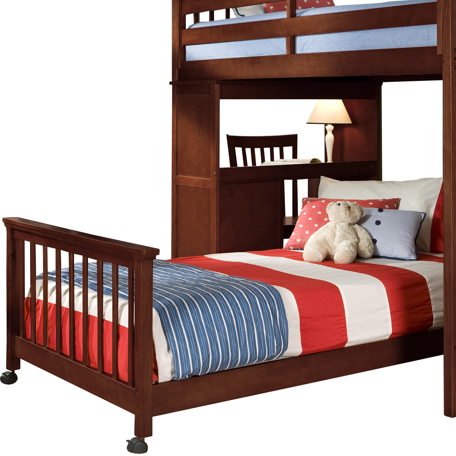 NE Kids School House Student Loft Bed & Reviews Wayfair
