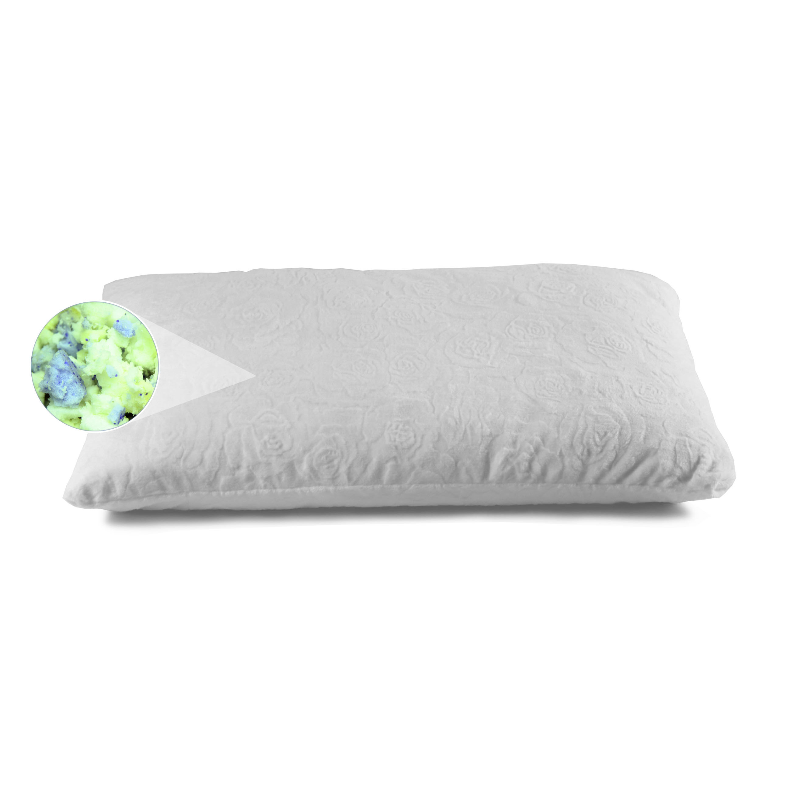 Brooklyn Bedding Ultimate Dreams Shredded Gel Memory Foam Pillow BBUDSGELPLW