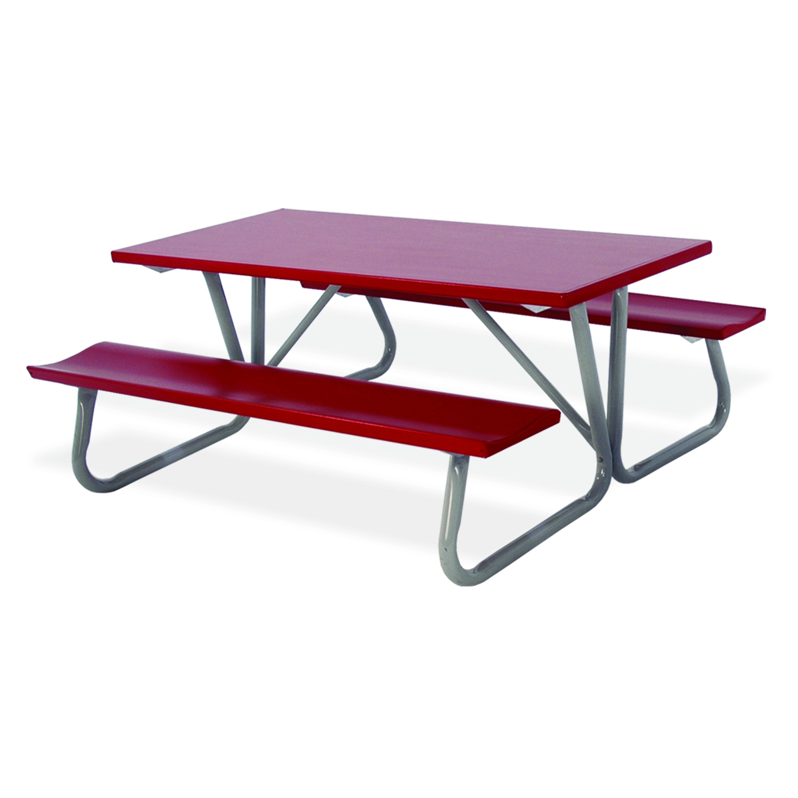 Southern Aluminum Southern Piknik Deluxe Picnic Table & Reviews Wayfair