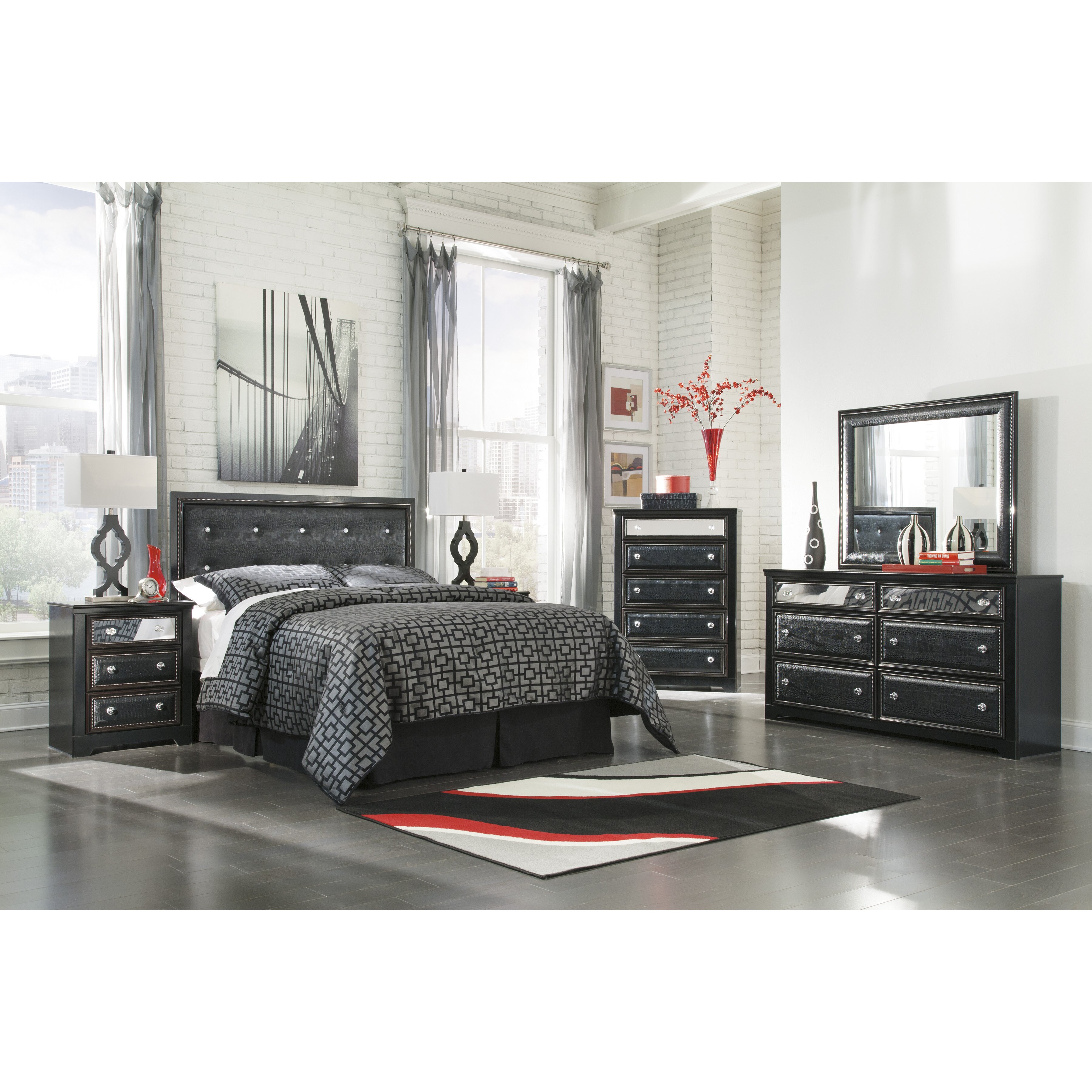 Signature Design By Ashley Alamadyre Panel Customizable Bedroom Set ...