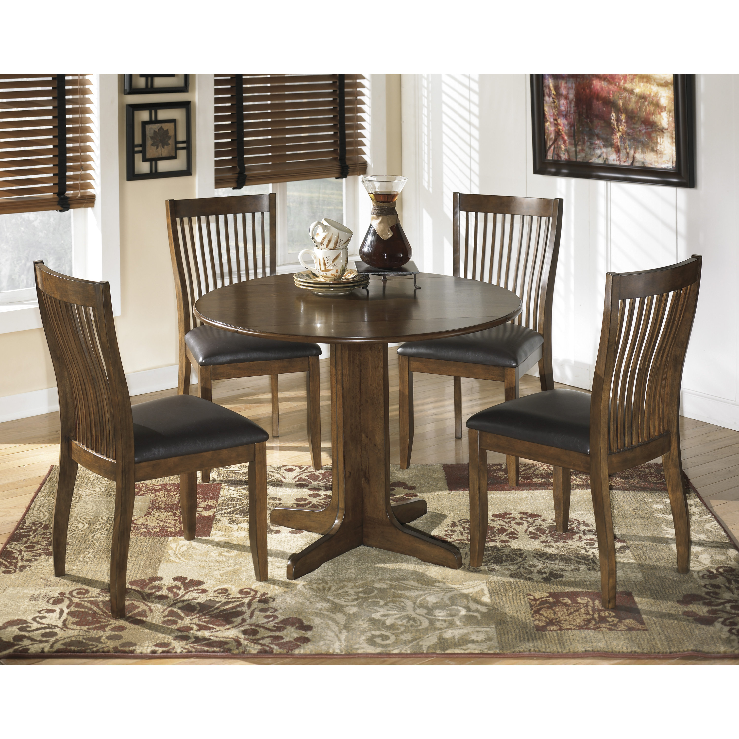 Signature Design by Ashley Stuman Drop Leaf Dining Table & Reviews