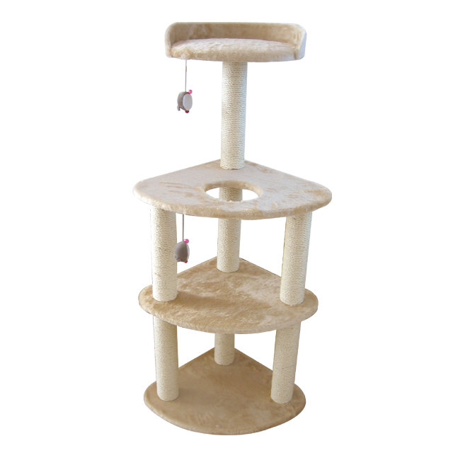 IRIS 50" Carpeted Cat Tree & Reviews Wayfair