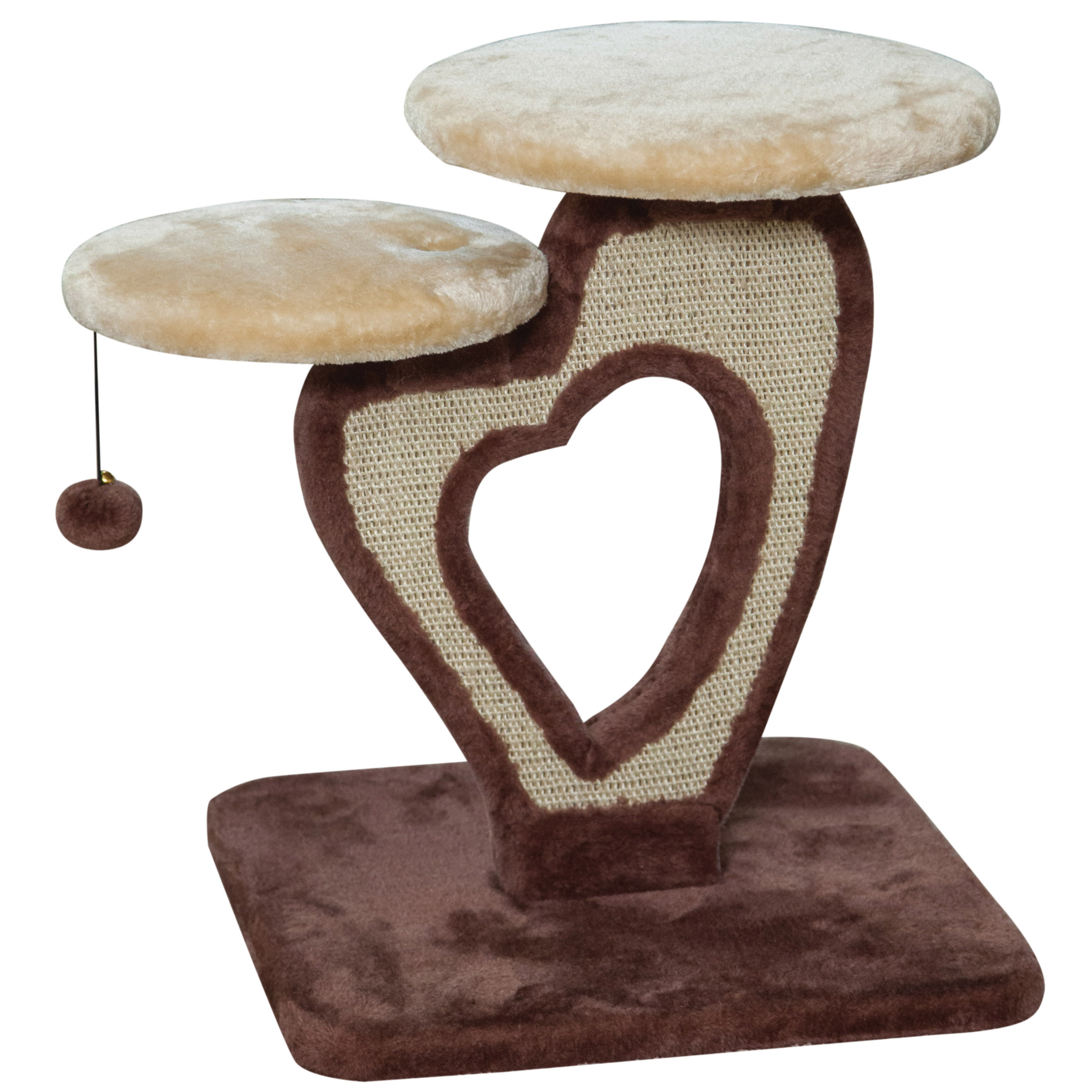 IRIS 21" Carpeted Cat Tree & Reviews Wayfair