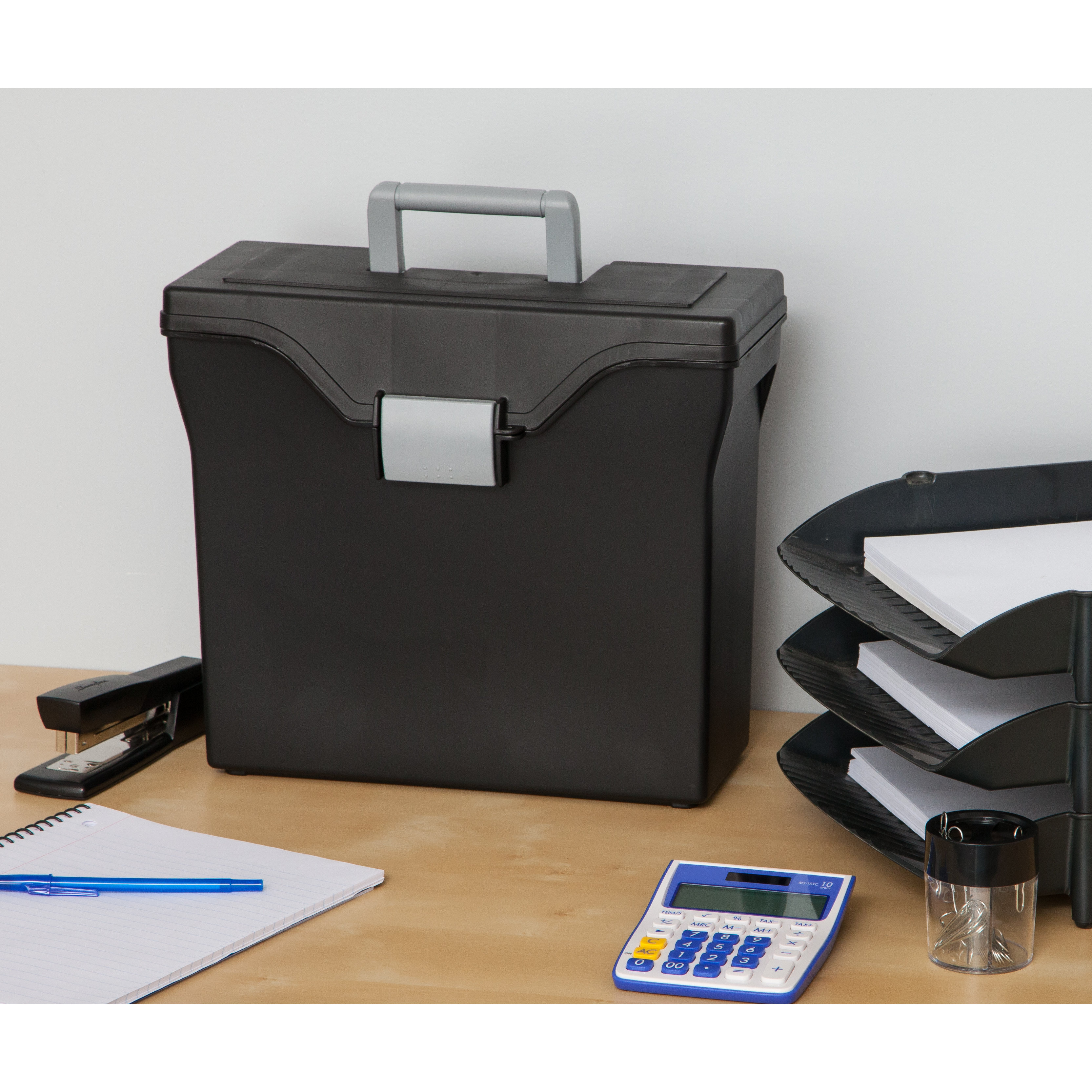 IRIS Slim Letter Size Portable File Box | Wayfair