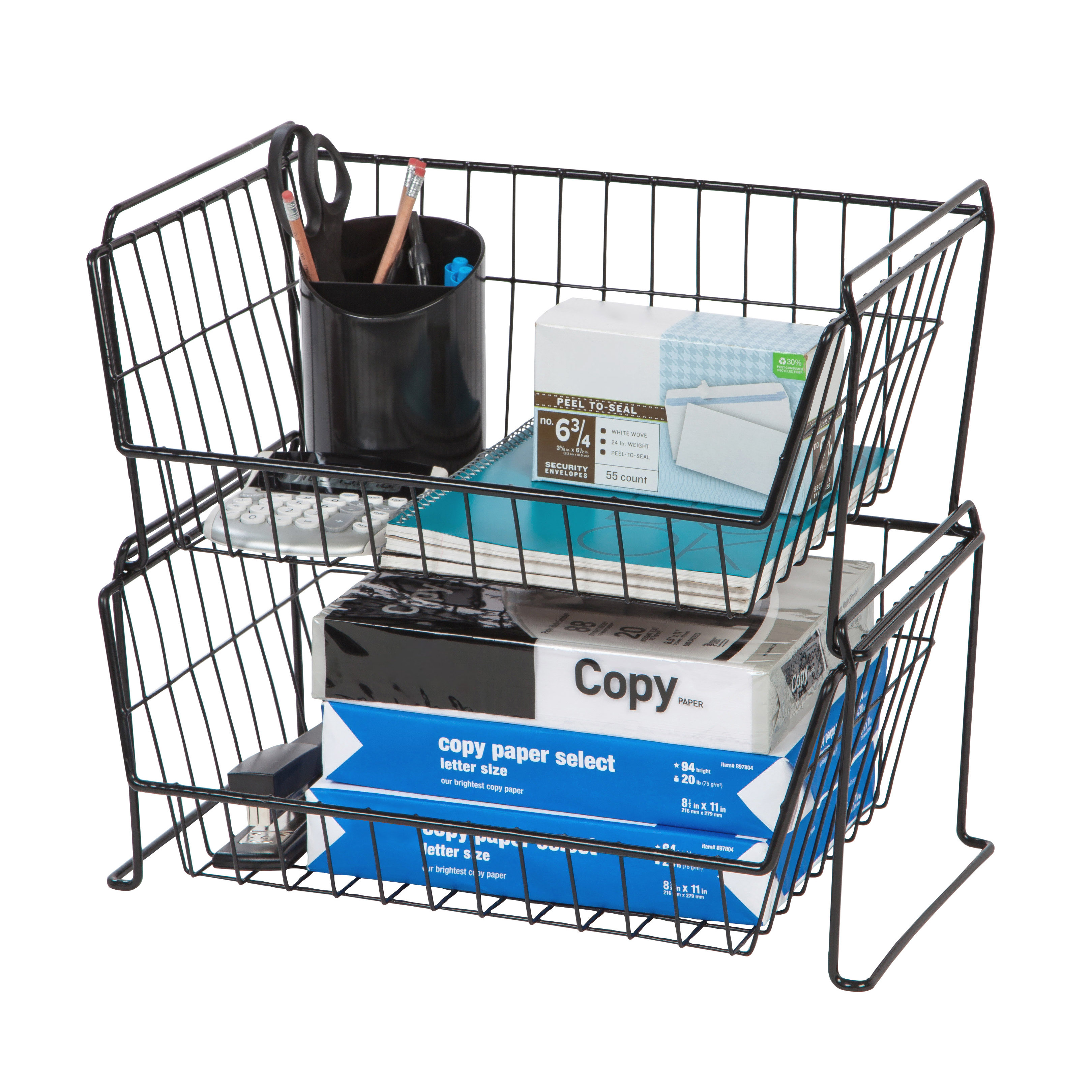 IRIS Stacking Basket Wayfair