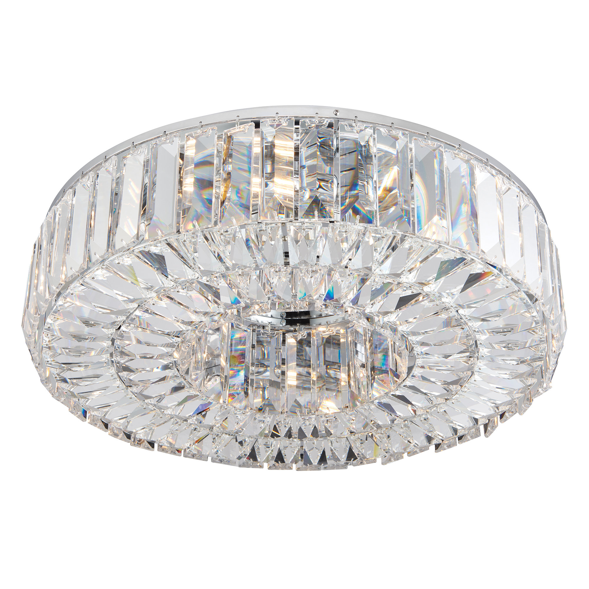 Endon Lighting Banderas 6 Light Semi-Flush Ceiling Light ...