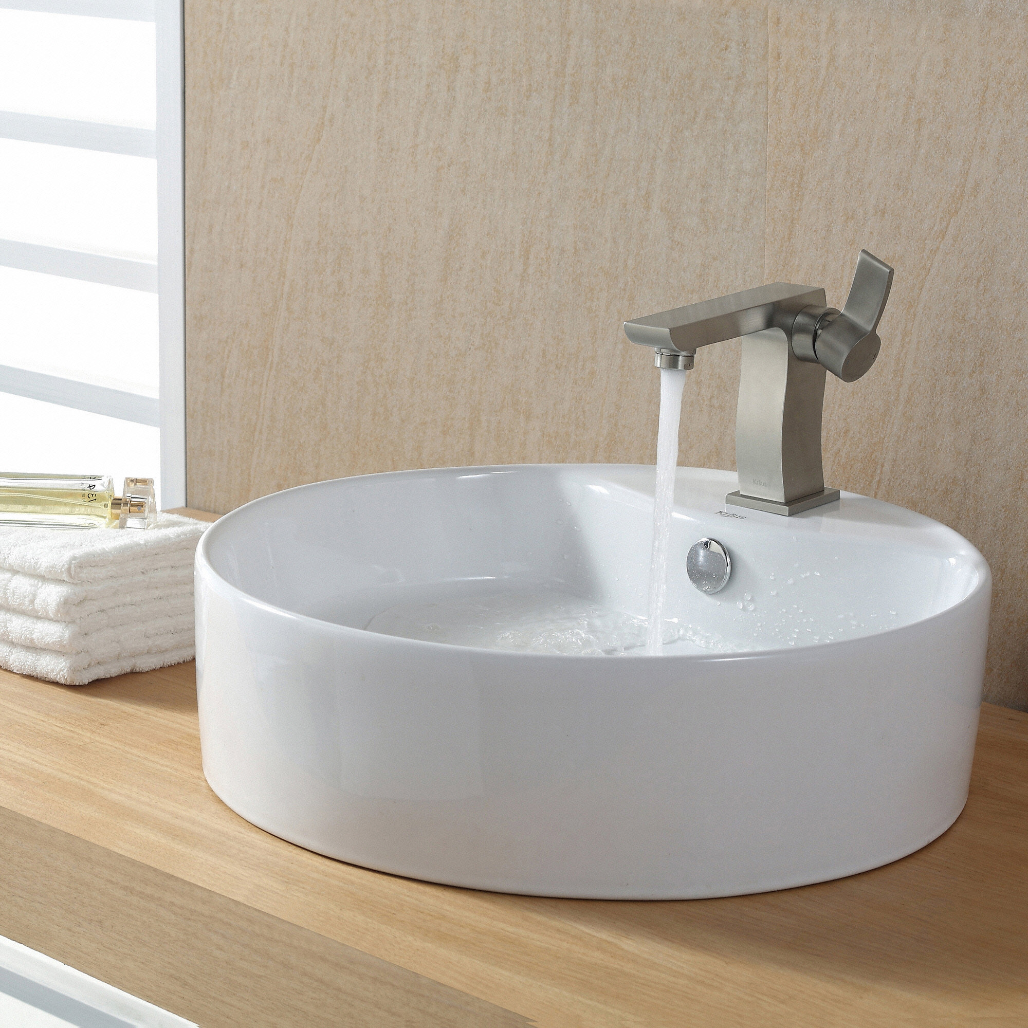 Kraus Ceramic Round Sink & Reviews Wayfair