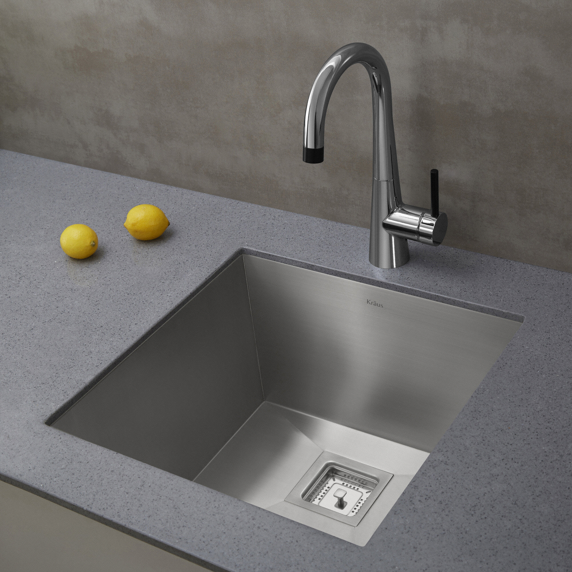 ... Undermount Single Bowl Stainless Steel Bar Sink & Reviews Wayfair