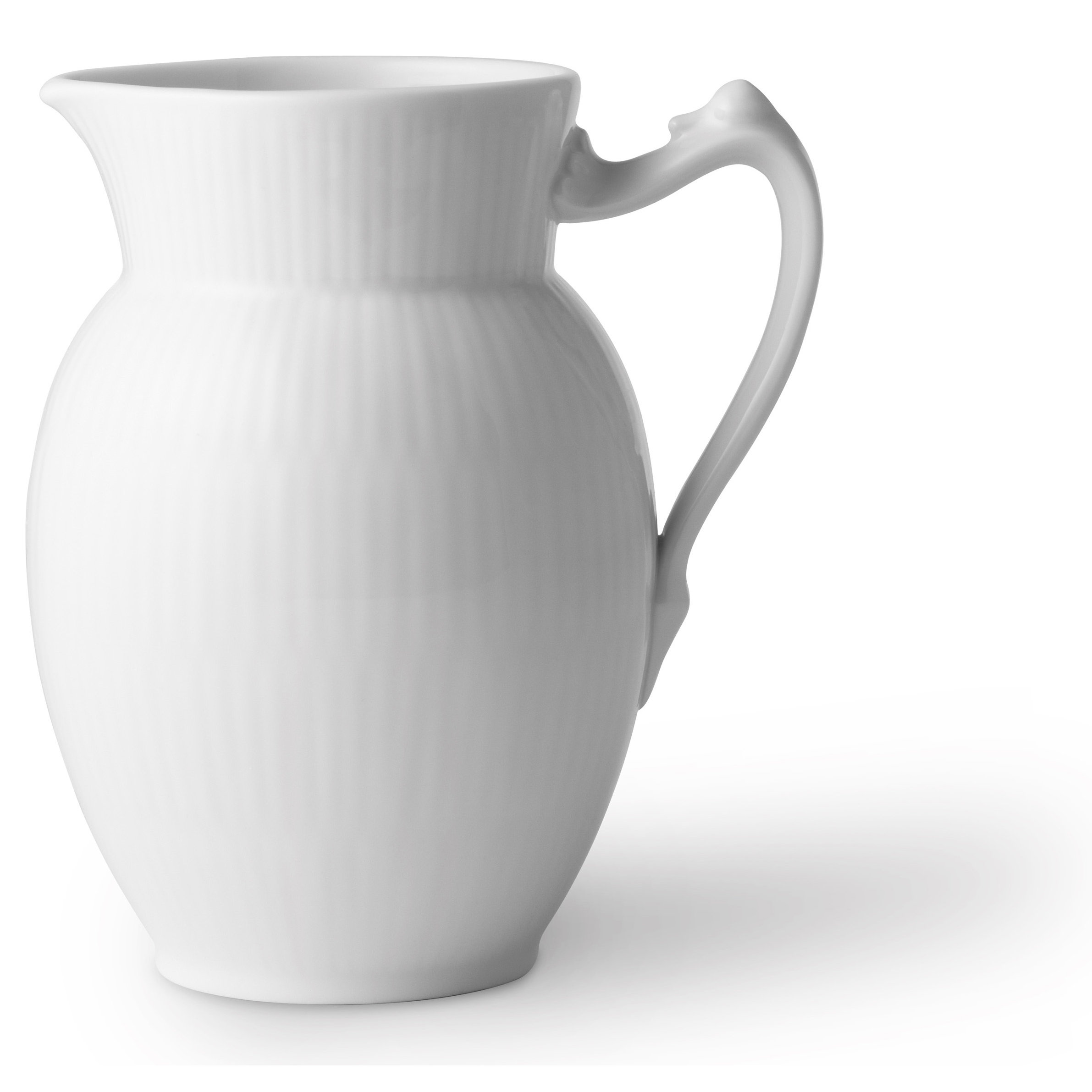 Royal Copenhagen White Fluted Jug Wayfair