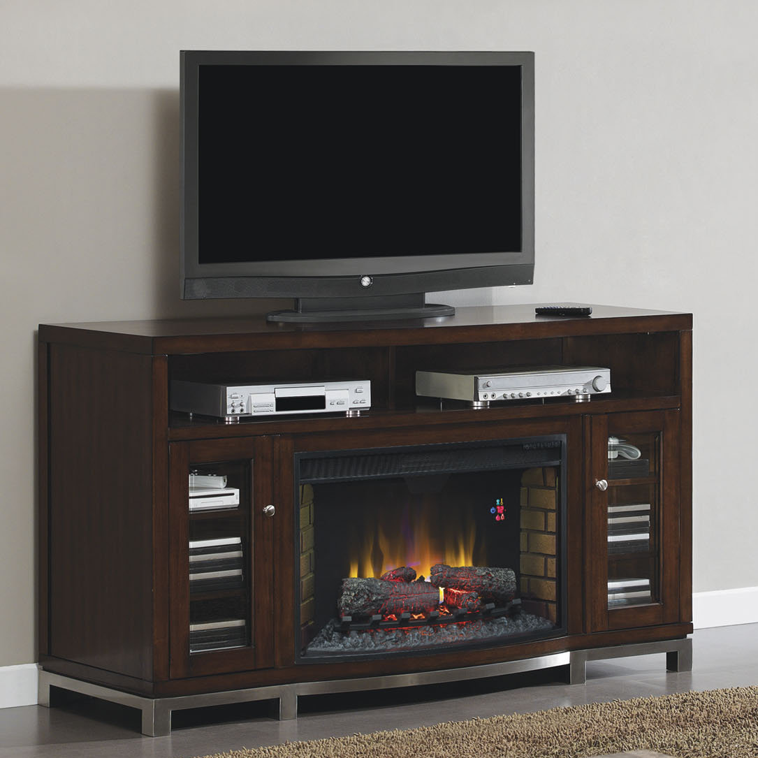 Classic Flame Wesleyan TV Stand Electric Fireplace Insert ...