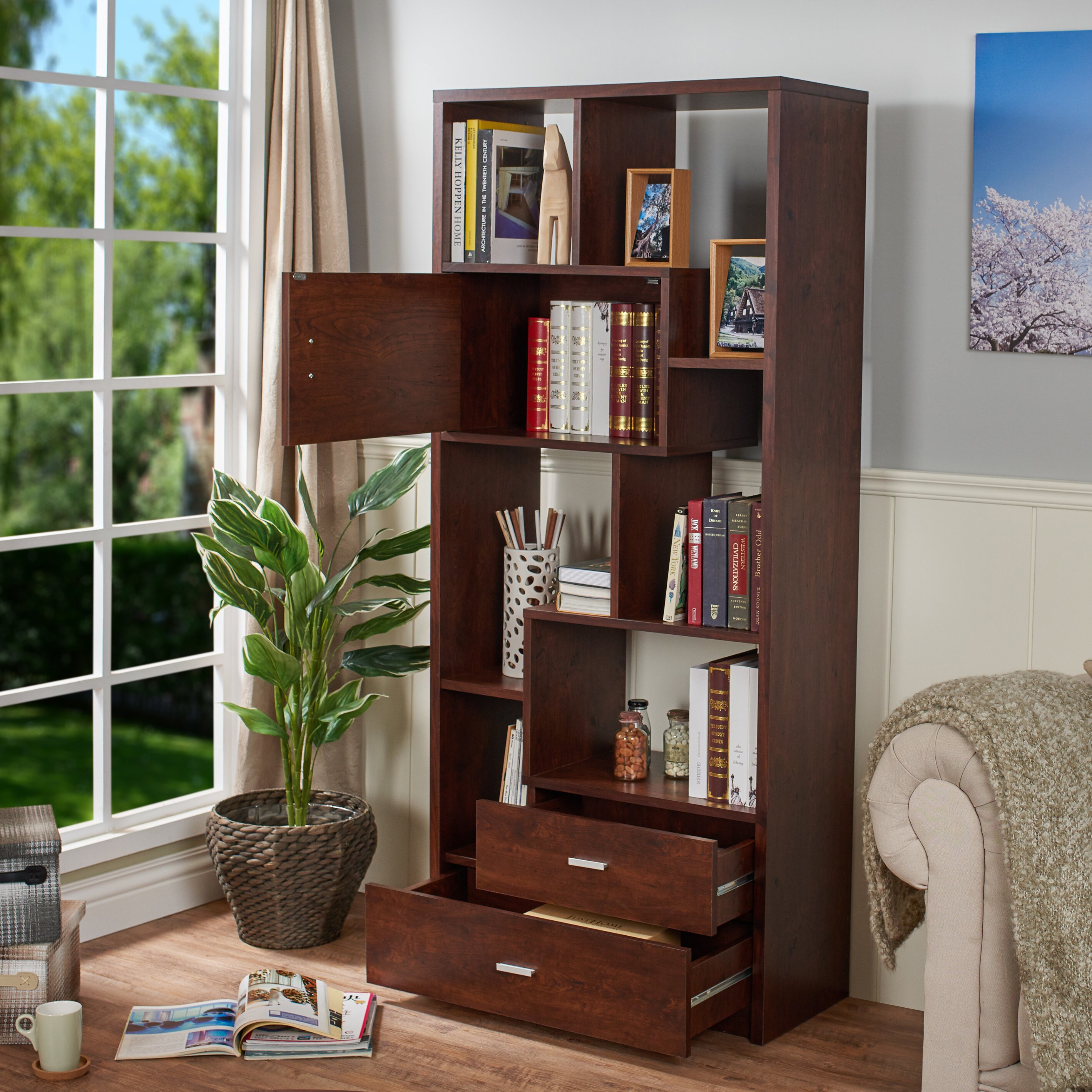 Hokku Designs 71 Cube  Unit Bookcase  Reviews Wayfair