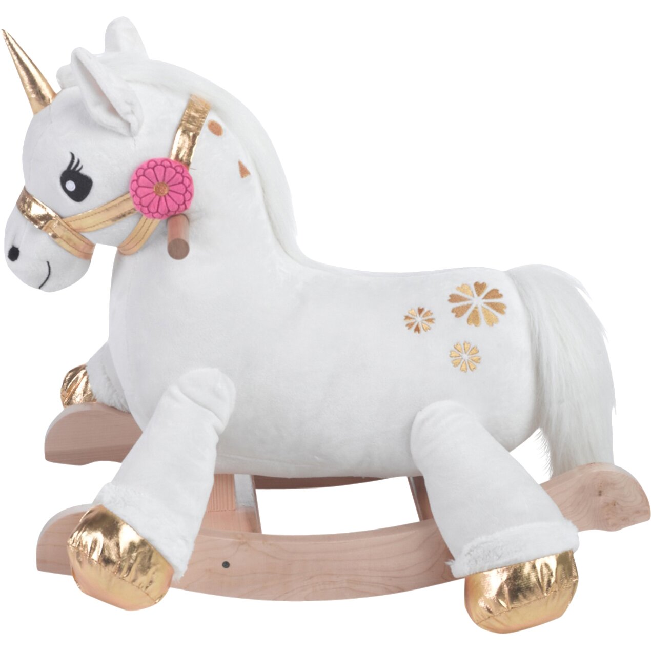 unicorn rocking horse pottery barn