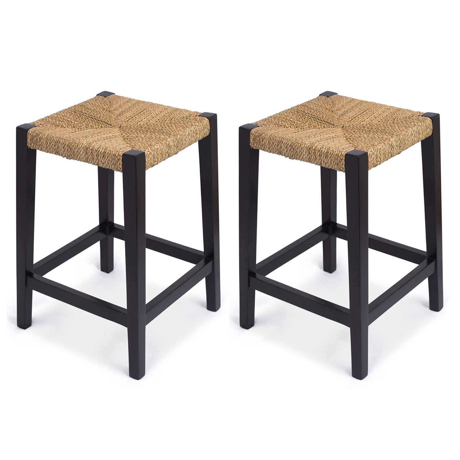 BirdRock Home Rush Weave 24 Counter Height Bar Stool