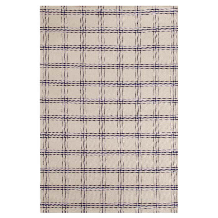 Bunny Williams Cooper Navy Plaid Rug & Reviews Wayfair