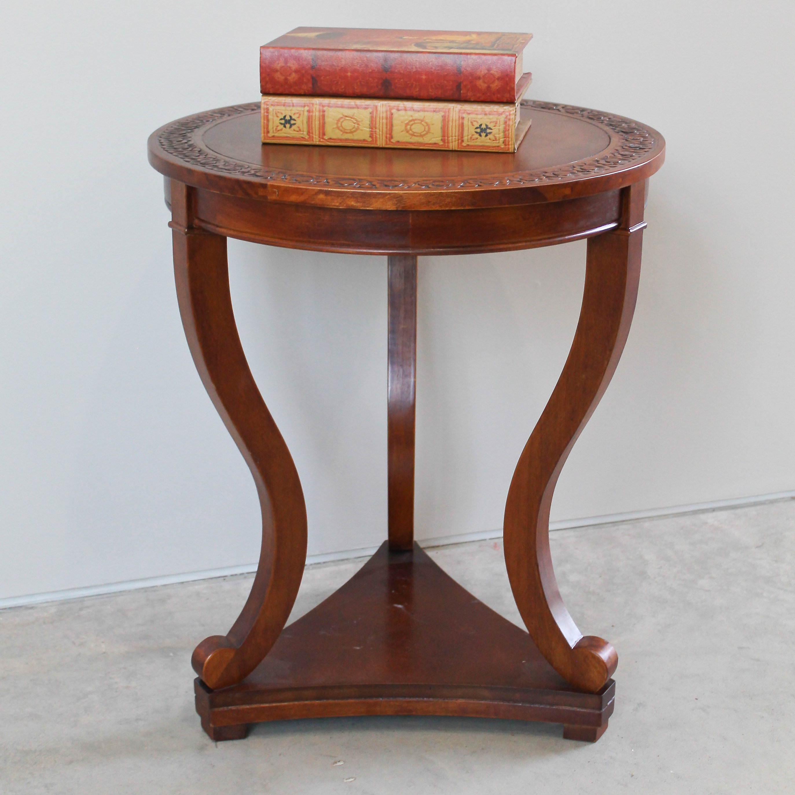 International Caravan Windsor Hand Carved End Table & Reviews Wayfair