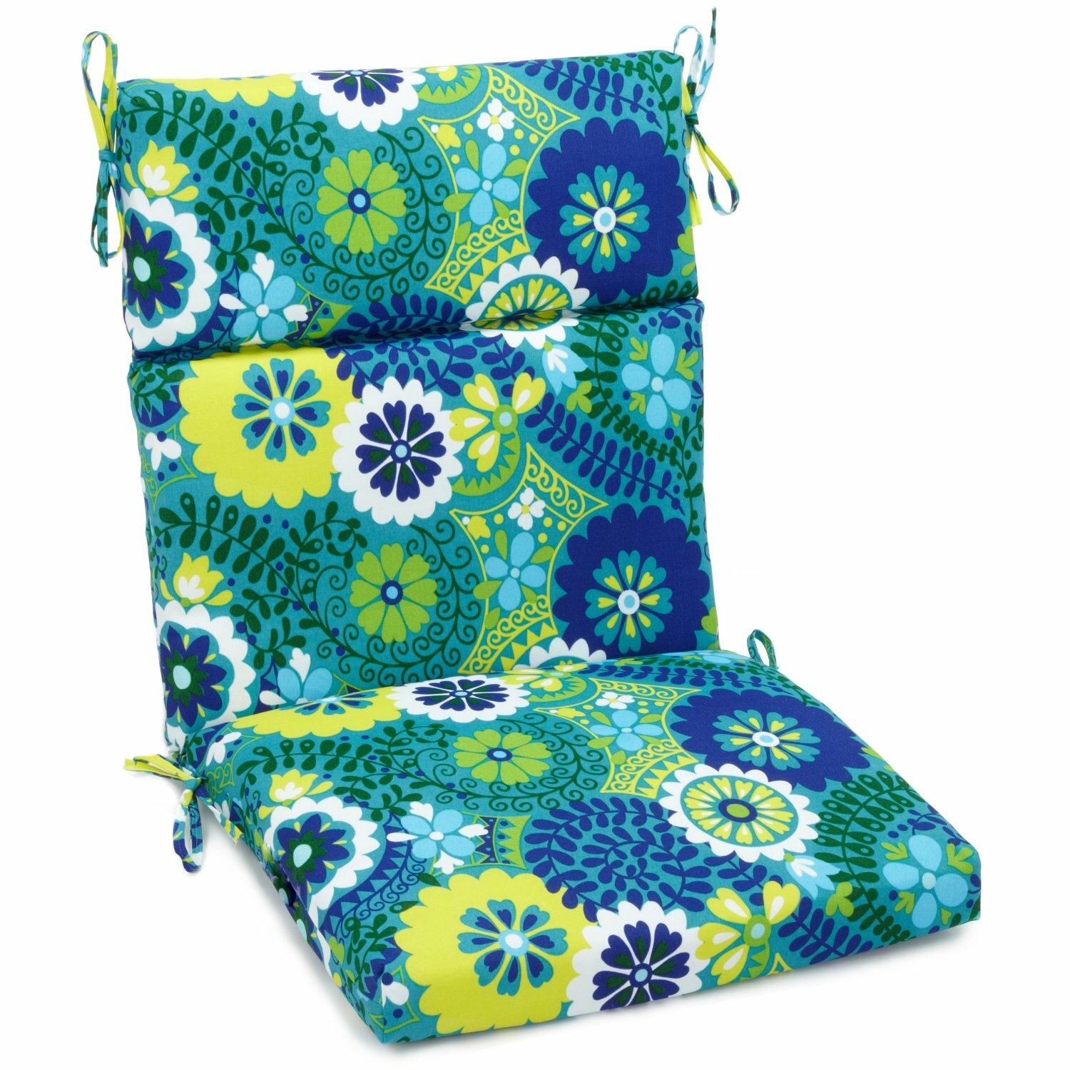 Blazing Needles Luxury Outdoor Adirondack Chair Cushion ...