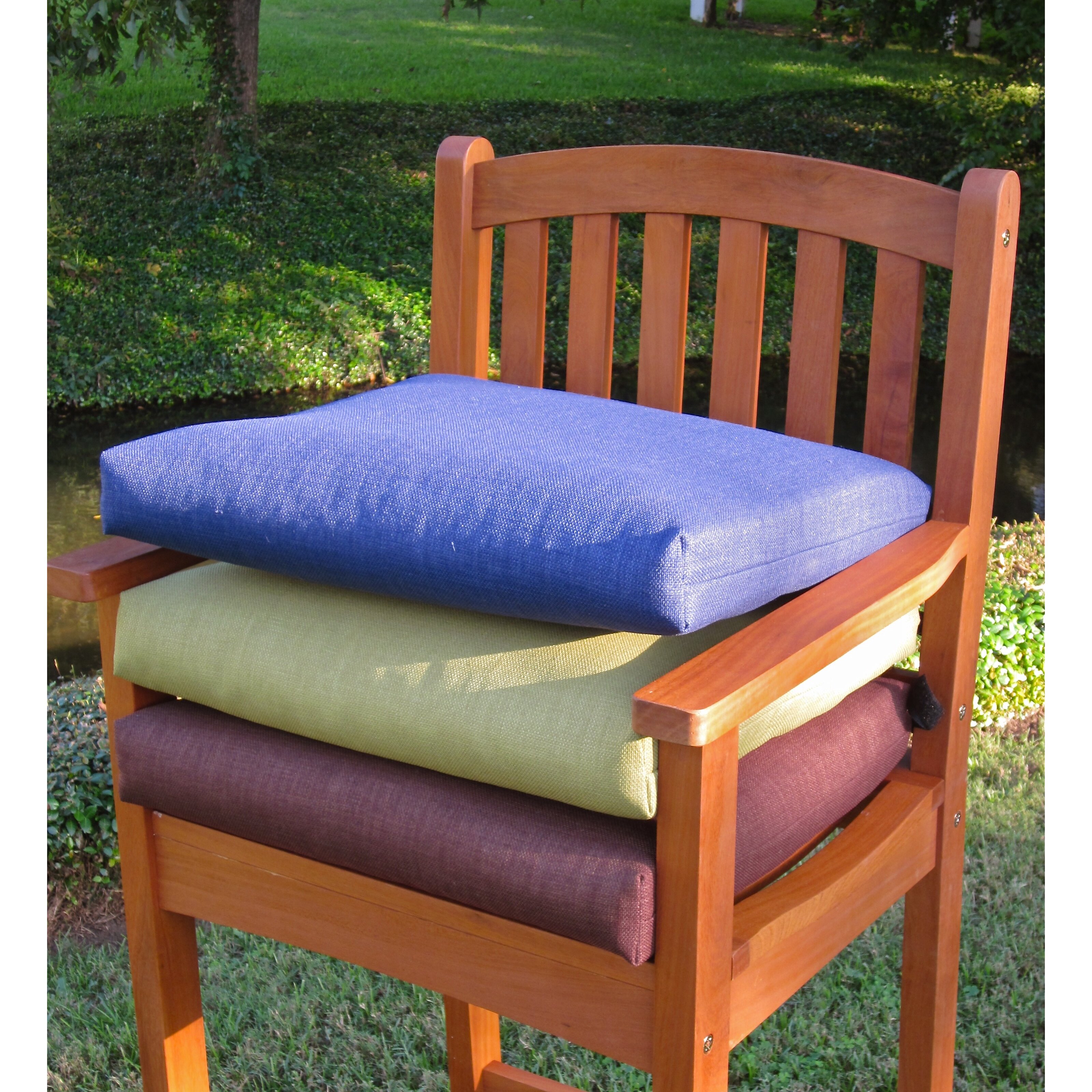 Blazing Needles Outdoor Adirondack Chair Cushion &amp; Reviews ...